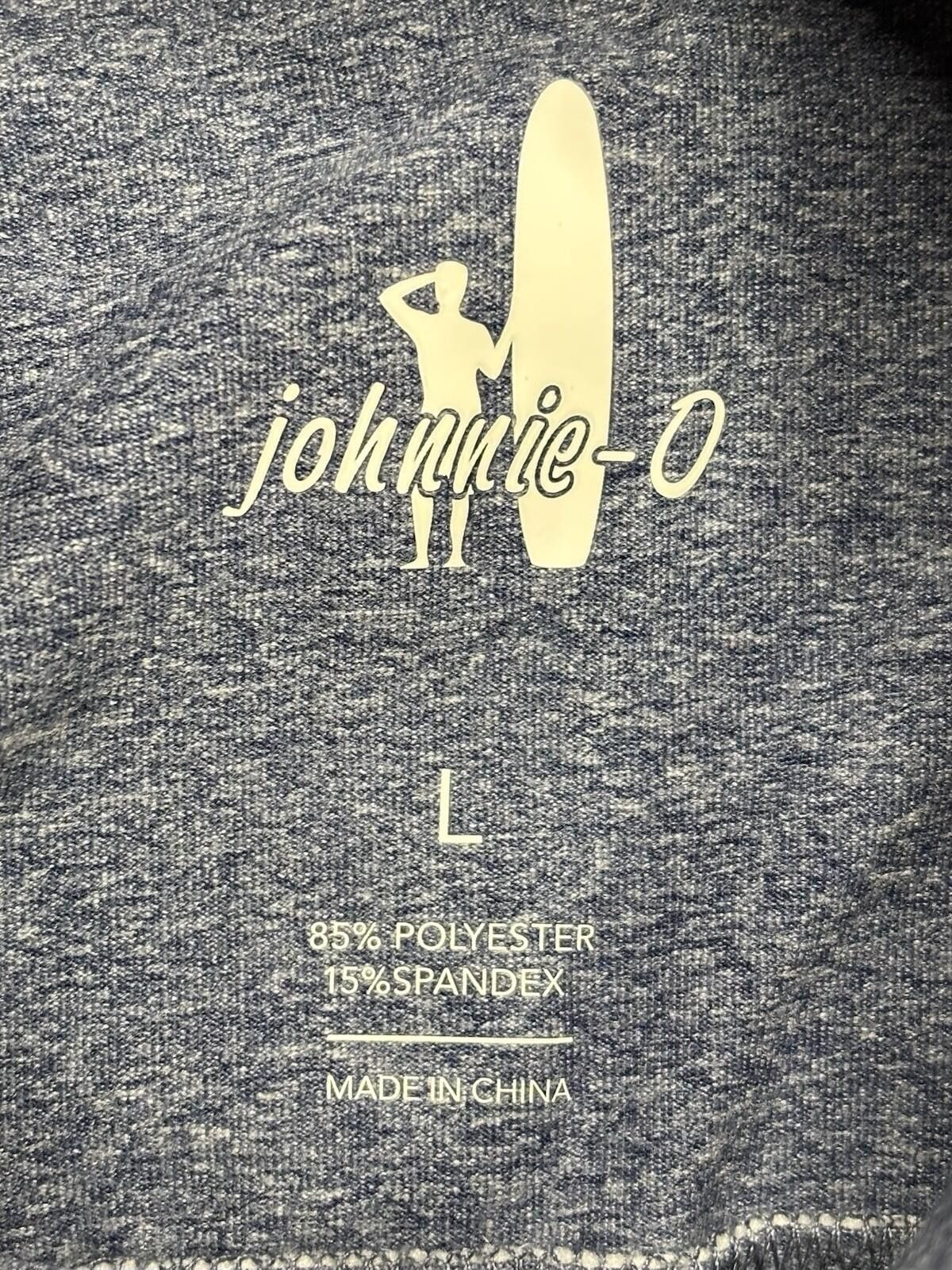 johnnie-O Johnnie-O Sweater Mens Large 1/4 Zip Pullover Royal Bank Size US L / EU 52-54 / 3 - 2 Thumbnail