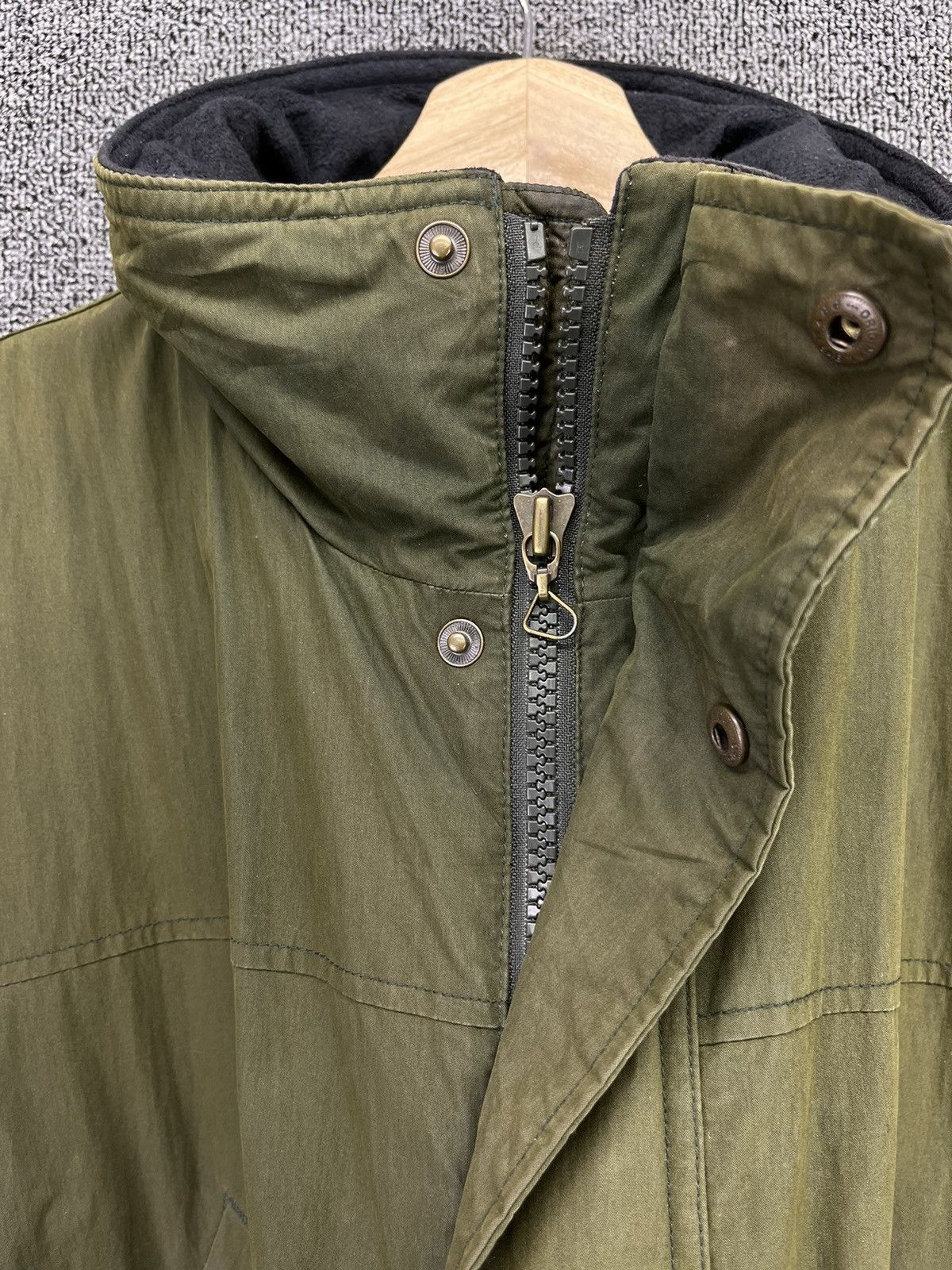 L.L. Bean Vintage L.L. Bean Military Army Trashed Long Jacket Size US M / EU 48-50 / 2 - 14 Thumbnail