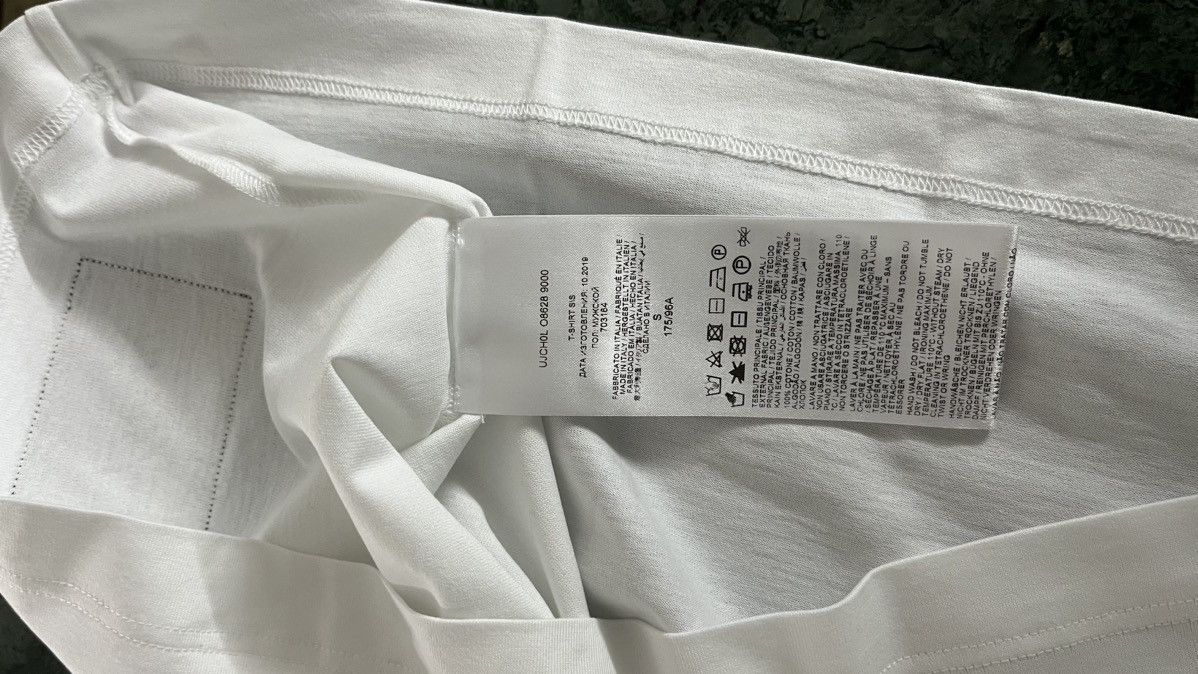 Brioni Brioni Big logo tshirt with brand patch Size US S / EU 44-46 / 1 - 7 Thumbnail