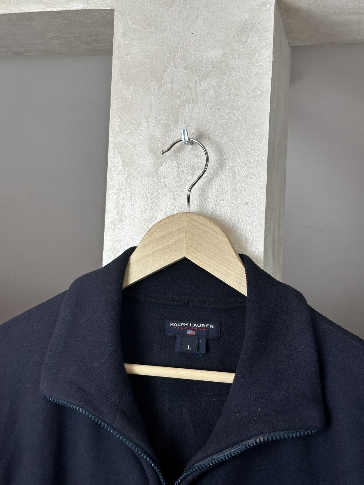 Polo Ralph Lauren Vintage Polo Ralph Lauren Y2K Zip Fleece Size L / US 10 / IT 46 - 5 Thumbnail