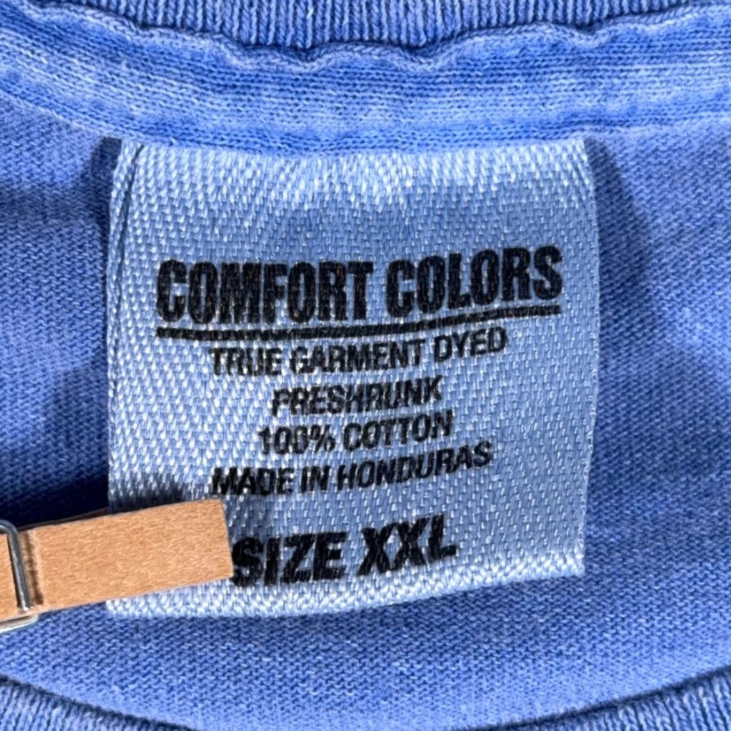 Comfort Colors Conch Republic Shirt Adult 2XL Blue Florida Iguana Lizard Drinks Souvenir Shirt Size US XXL / EU 58 / 5 - 6 Thumbnail