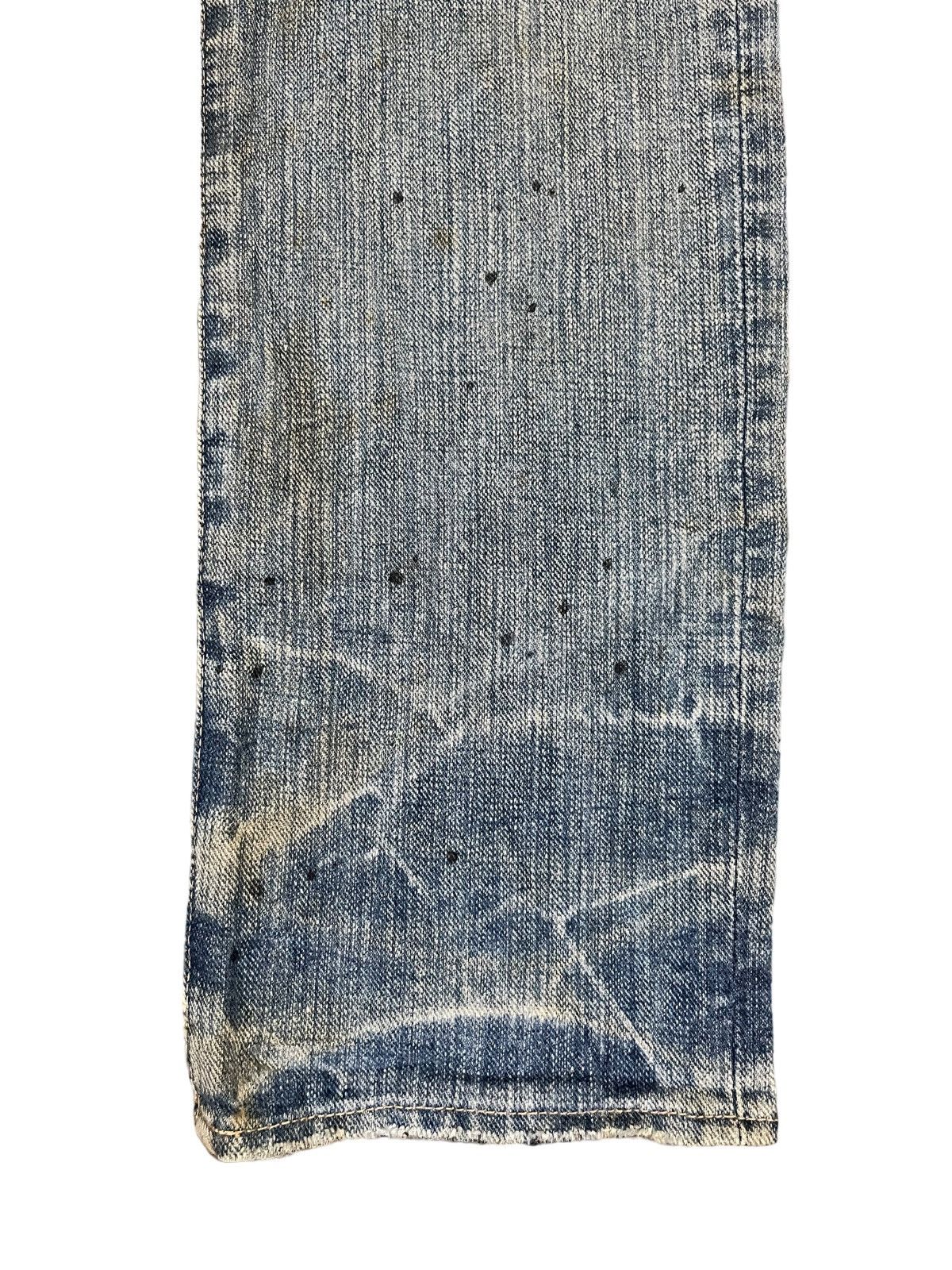 Johnbull Johnbull Kojima Japan Distressed Denim Size US 31 - 6 Thumbnail