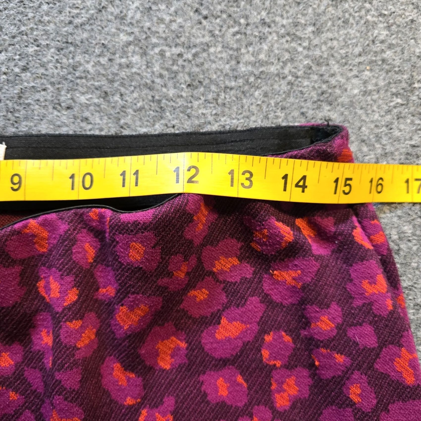 Anthropologie Anthropologie Pants Womens Large Pink Leopard Flare Pull On Hippie Casual Bohemian Stretch Knit Size 36" / US 14 / IT 50 - 5 Thumbnail