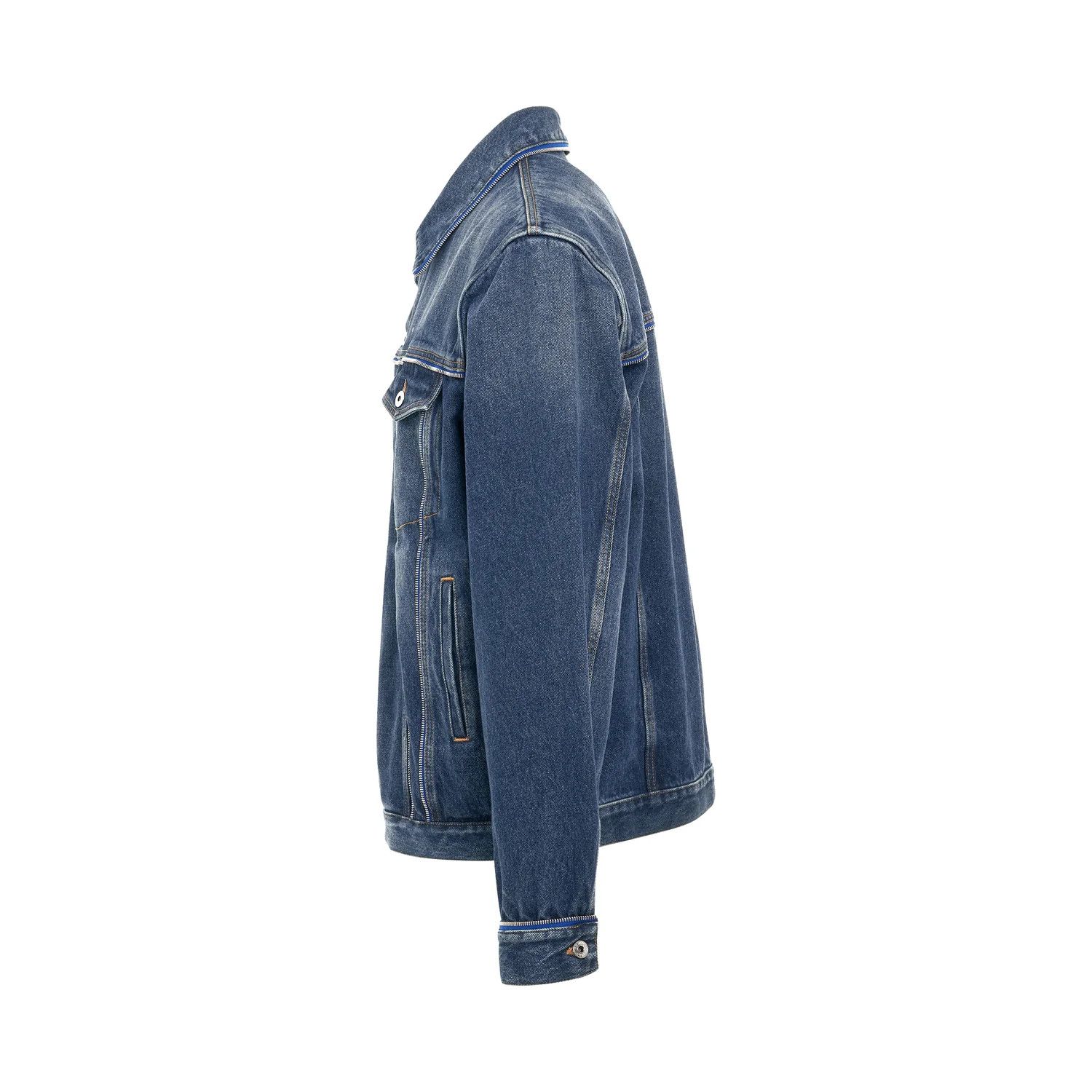 Off-White o1mris0824 Jacket in Blue Size US M / EU 48-50 / 2 - 3 Thumbnail