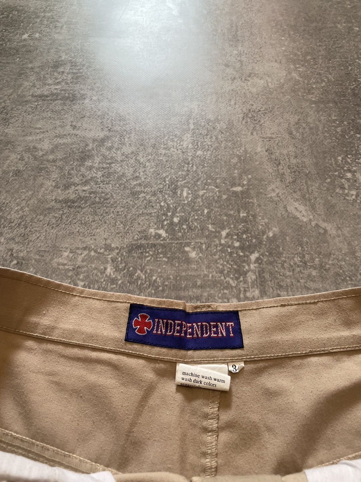 Independent Trading Co. × Independent Truck Co. × Vintage Vintage Independent Skateboarding Carpenter Rap Shorts 90s Size US 34 / EU 50 - 9 Thumbnail