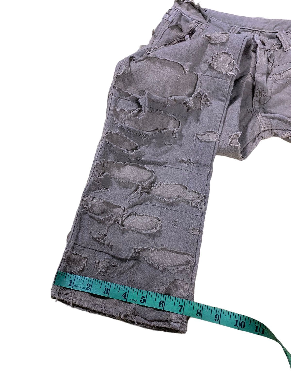 If Six Was Nine × Le Grande Bleu (L.G.B.) × PPFM Vintage Bartack Distressed Pants S Size Size US 28 / EU 44 - 16 Thumbnail