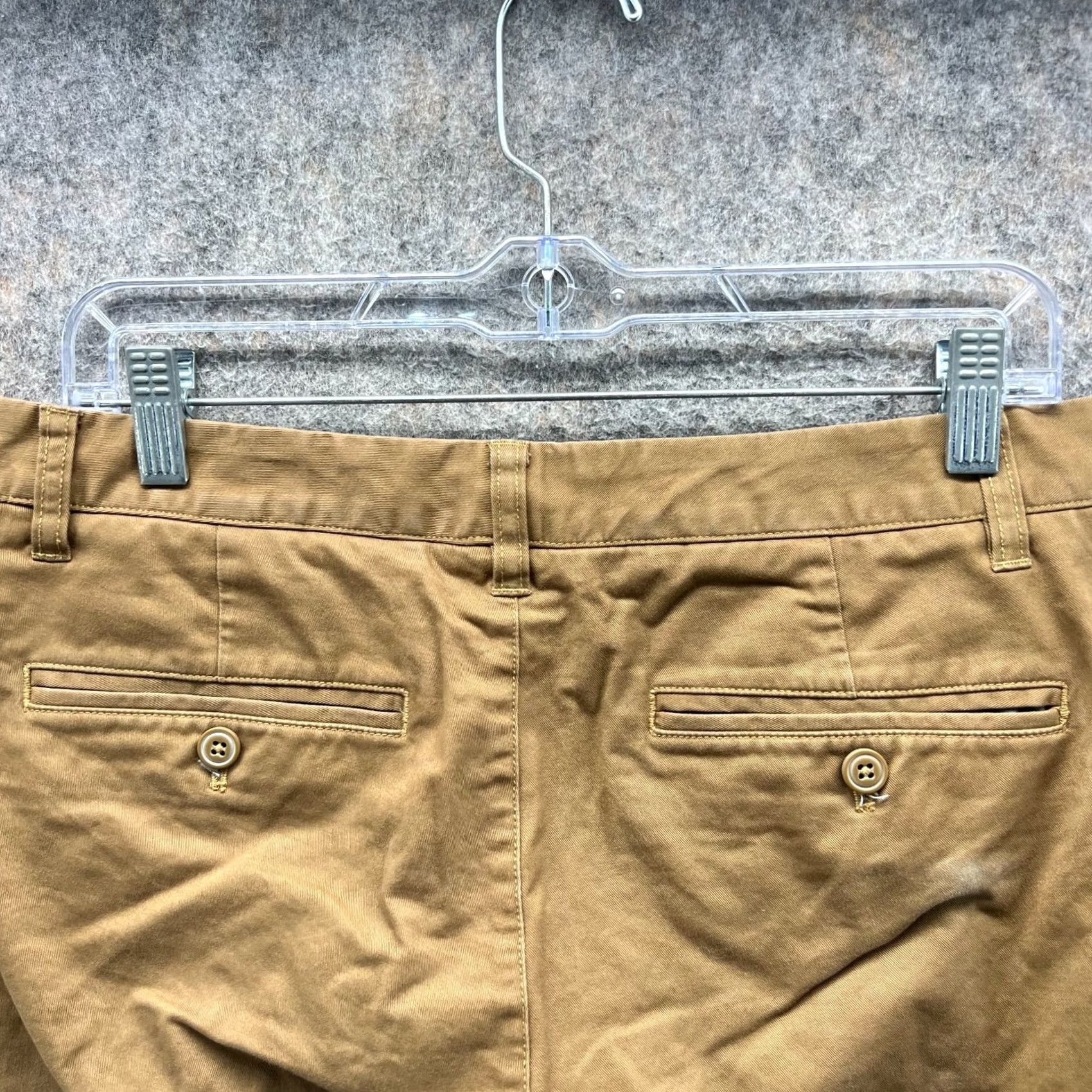 Bonobos Bonobos Pants Men 31x30 Chino Flat Front Slim Casual Canvas Trousers Beige Beige Black? Size US 31 - 5 Thumbnail