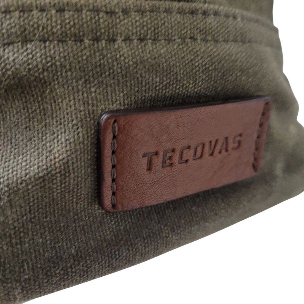Tecovas Tecovas Moss Green Distressed Waxed Canvas Carry-on Olive To Size ONE SIZE - 7 Thumbnail