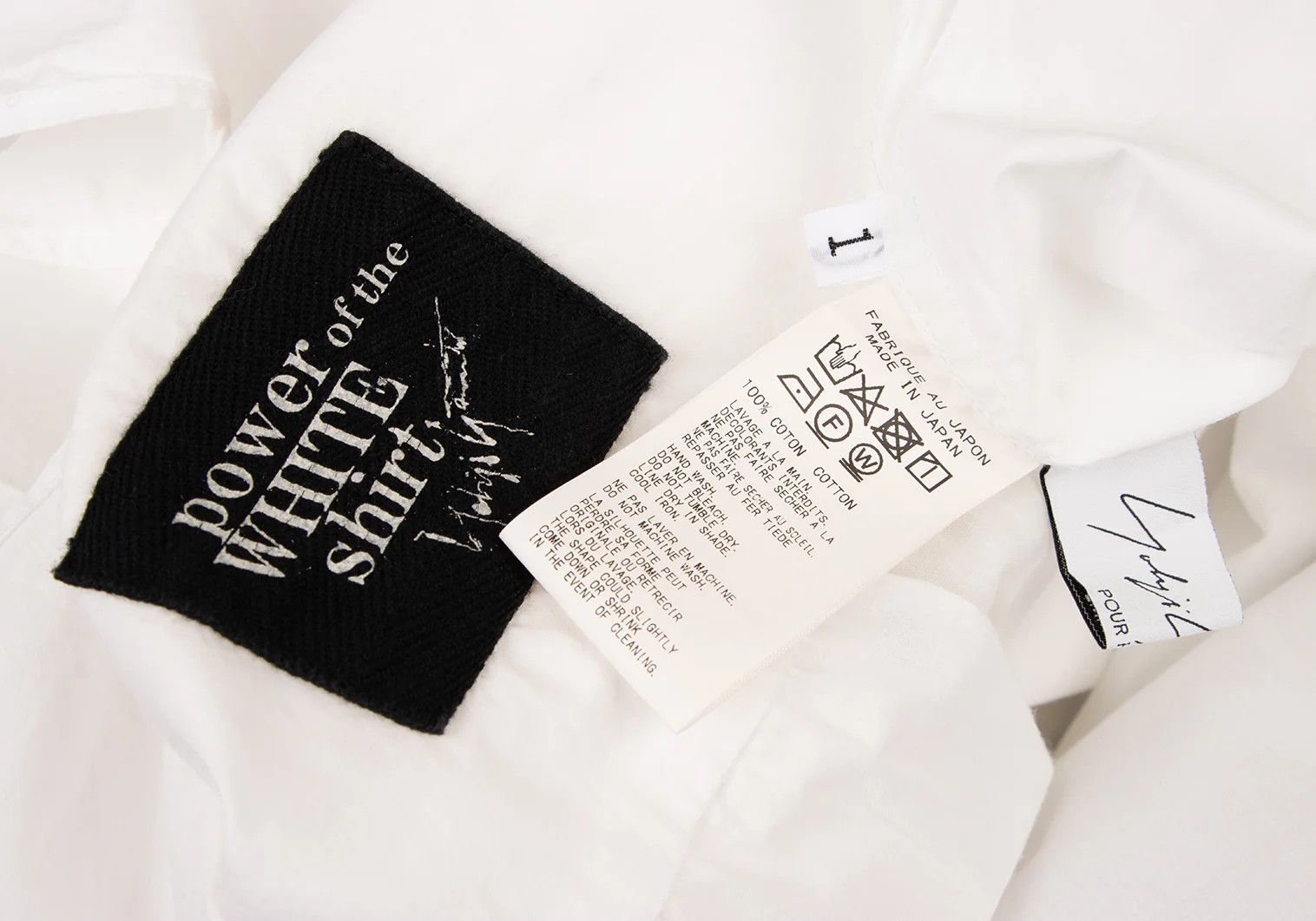 Yohji Yamamoto Yohji Yamamoto Cotton Asymmetrical Big Shirt White Size US S / EU 44-46 / 1 - 17 Thumbnail