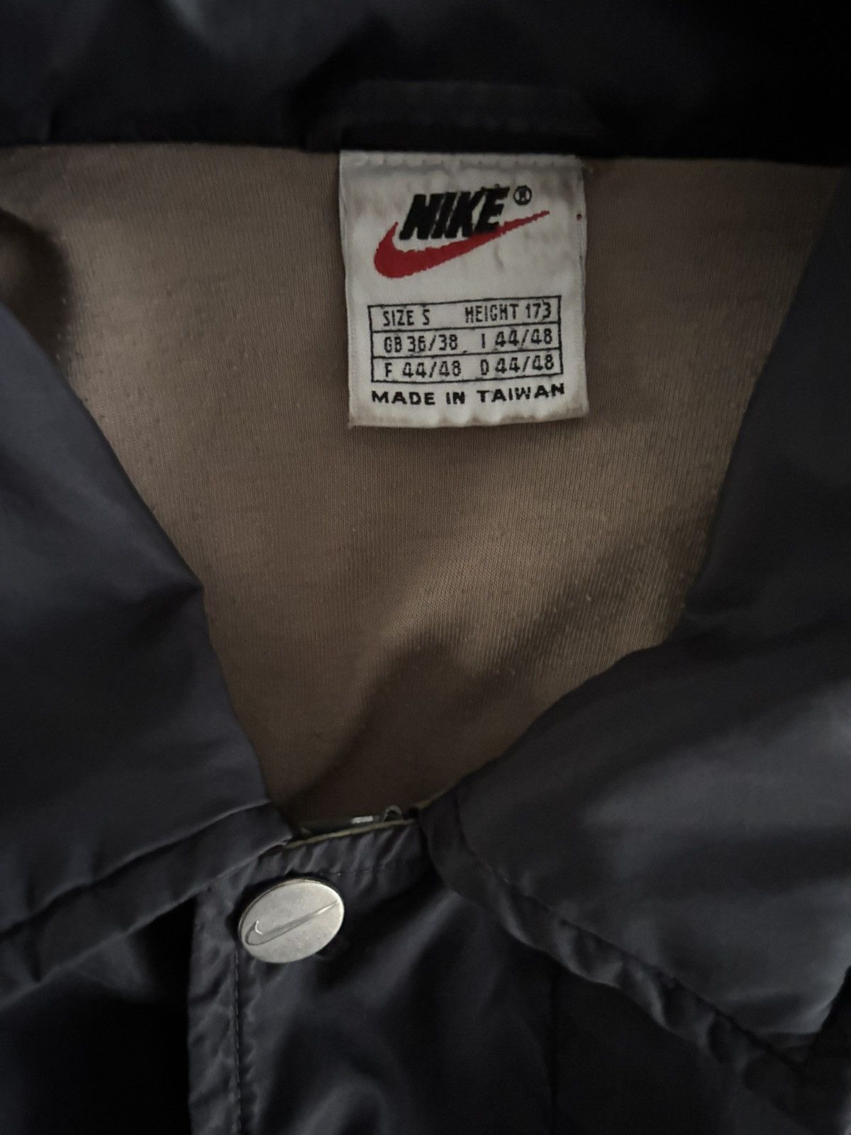 Nike Vintage Nike coach jacket Size US S / EU 44-46 / 1 - 3 Thumbnail