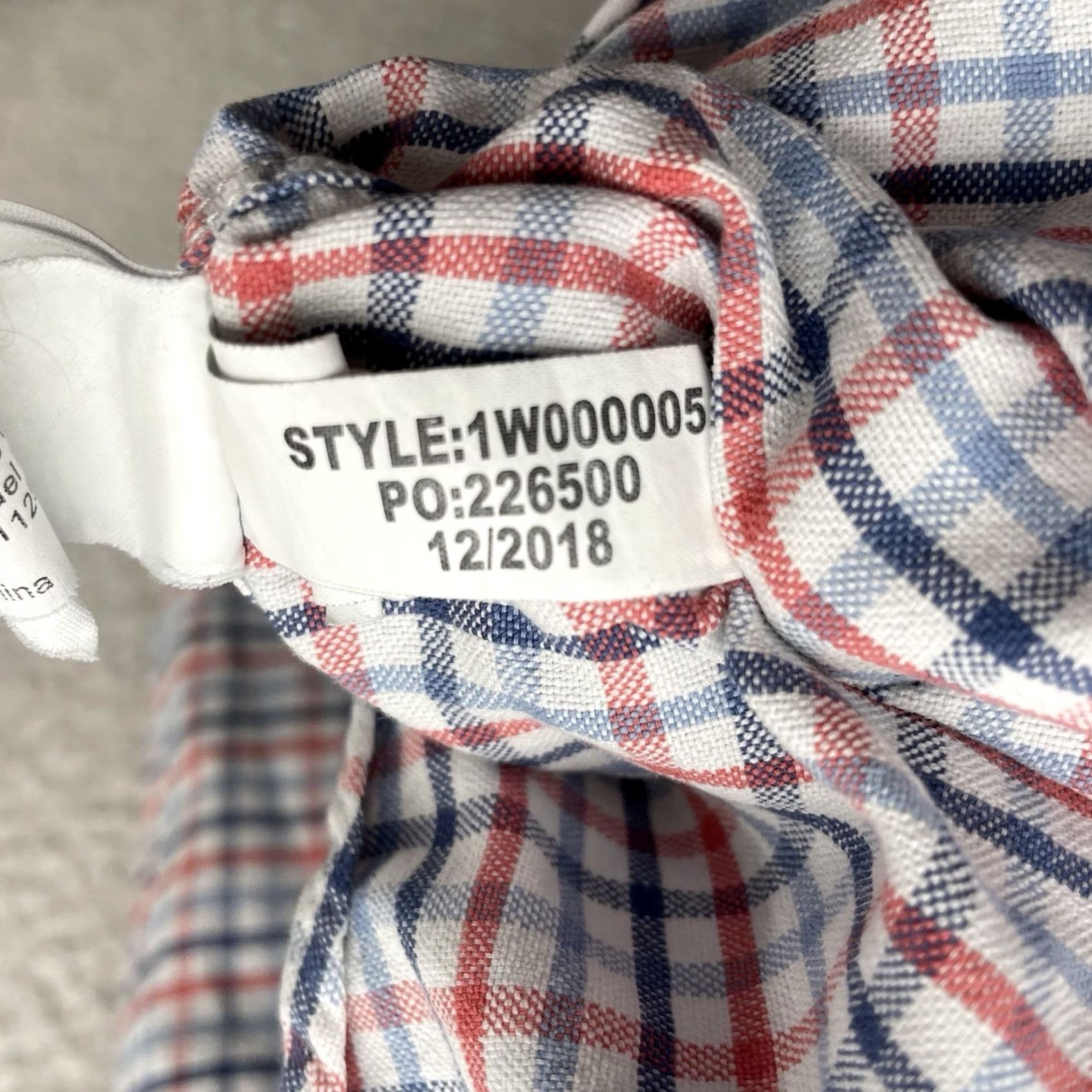Vineyard Vines Vineyard Vines Murray Shirt Mens XL Slim Fit Blue Orange Tattersall Plaid Button-Up, Multicolor, Classic Preppy, Men Size US XL / EU 56 / 4 - 7 Thumbnail