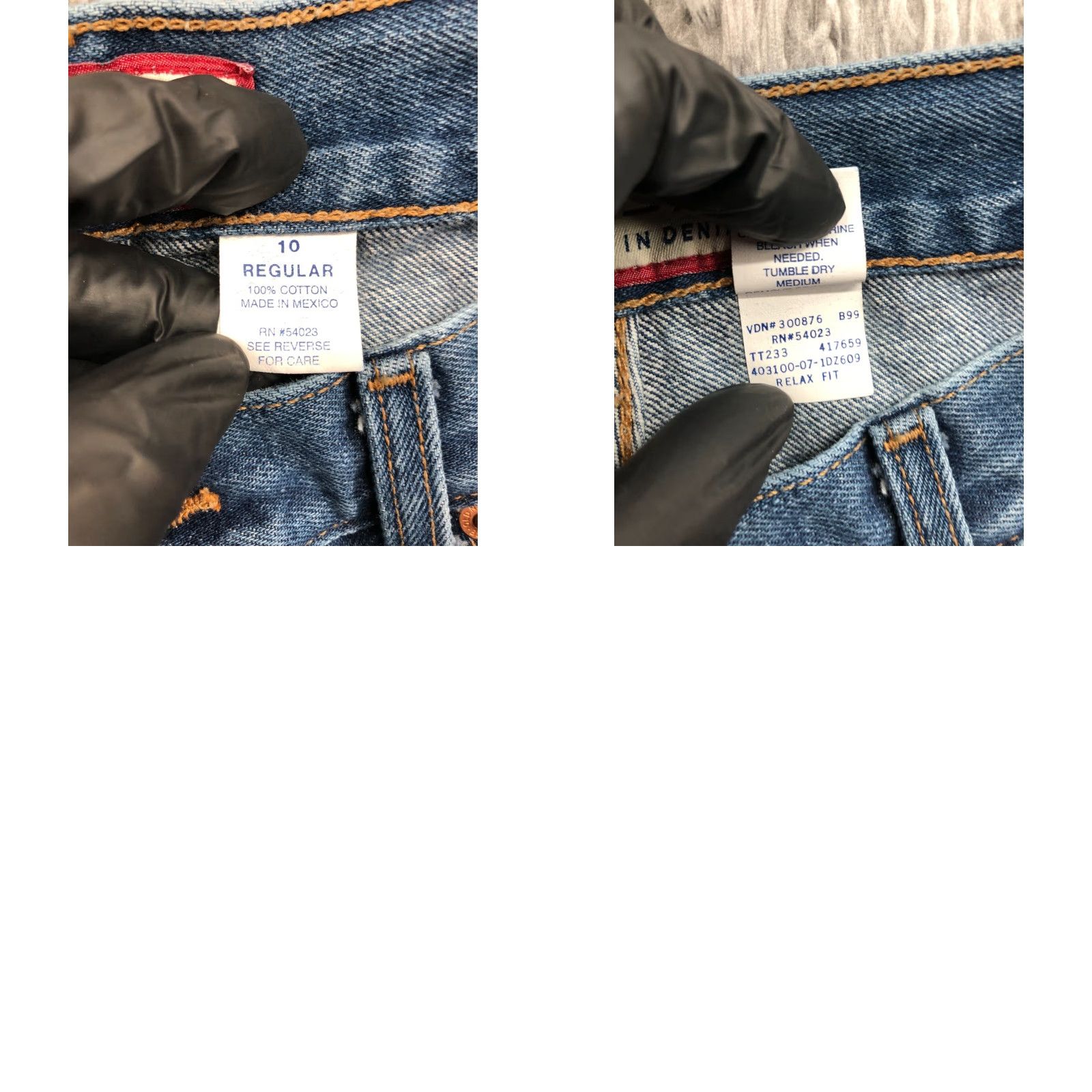 Old Navy Old Navy High Rise Straight Jeans Womens Size 10 Medium Wash Blue Size 32" / US 10 / IT 46 - 8 Thumbnail