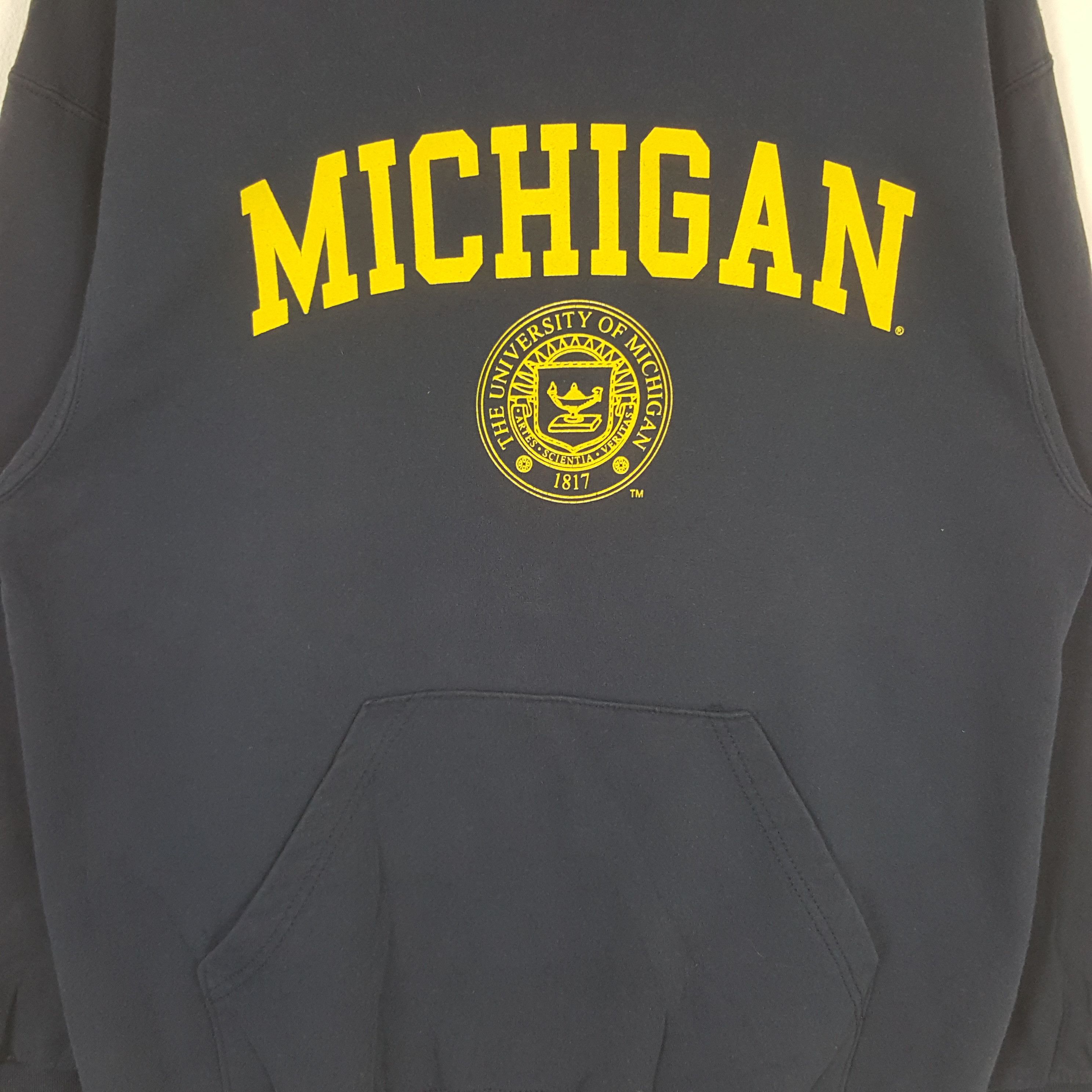 Vintage Vintage University of Michigan Hoodies C284N16 Size US L / EU 52-54 / 3 - 2 Thumbnail