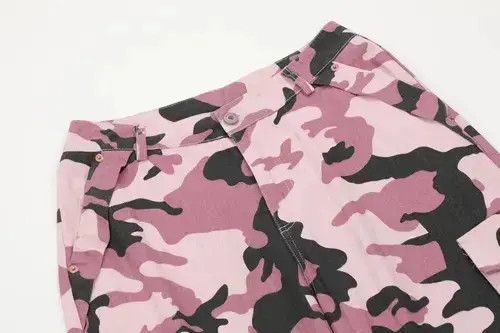 Designer × Japanese Brand × Vintage hiphop y2k camo cargo pants Size US 32 / EU 48 - 4 Thumbnail