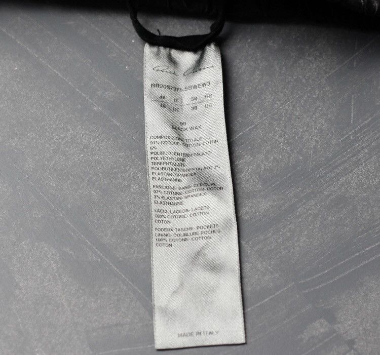 Rick Owens Rick Owens 20SS Tecuatl Runway Megalace Thomas Waxed Pants Size US 32 / EU 48 - 4 Thumbnail