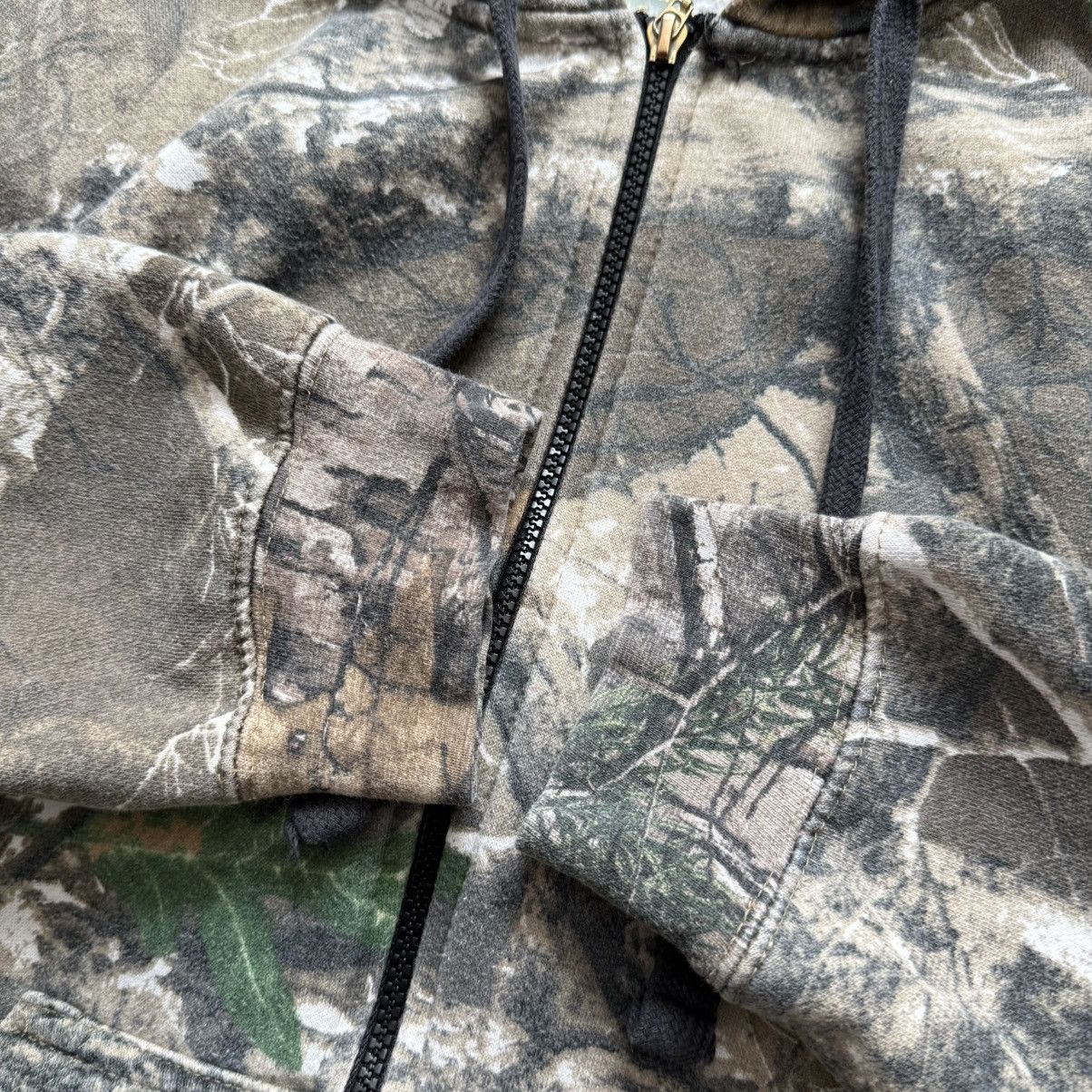 Realtree 📌 Vintage Realtree Camo All Over Print Boxy Hoodie Size US XL / EU 56 / 4 - 8 Thumbnail