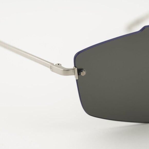 Berluti Berluti BL40019U 16A Sunglasses Palladium Shield Frame Size ONE SIZE - 2 Thumbnail