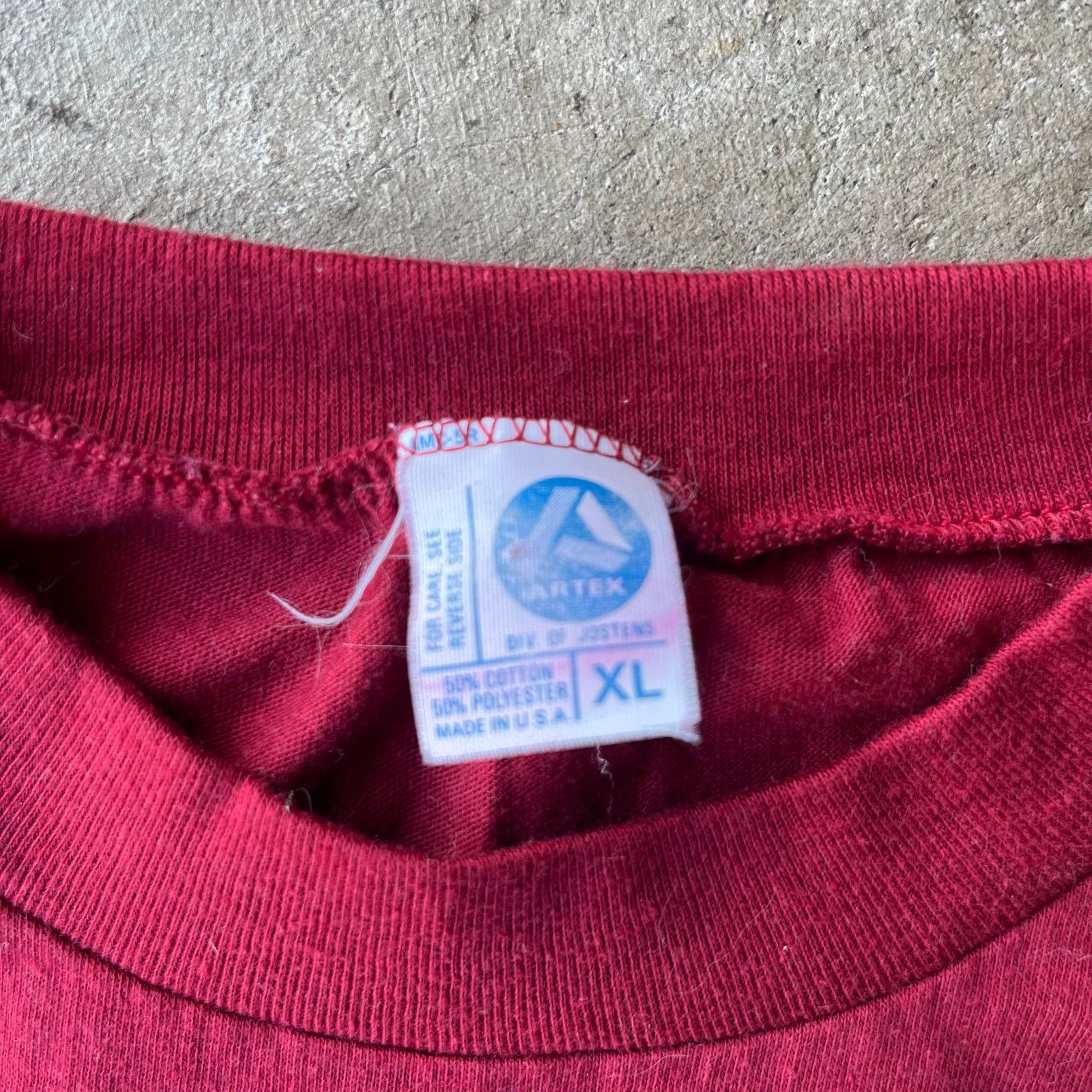 Vintage VINTAGE 80S NURNBERG SHIRT RED GERMANY CITY XL Size US XL / EU 56 / 4 - 3 Thumbnail