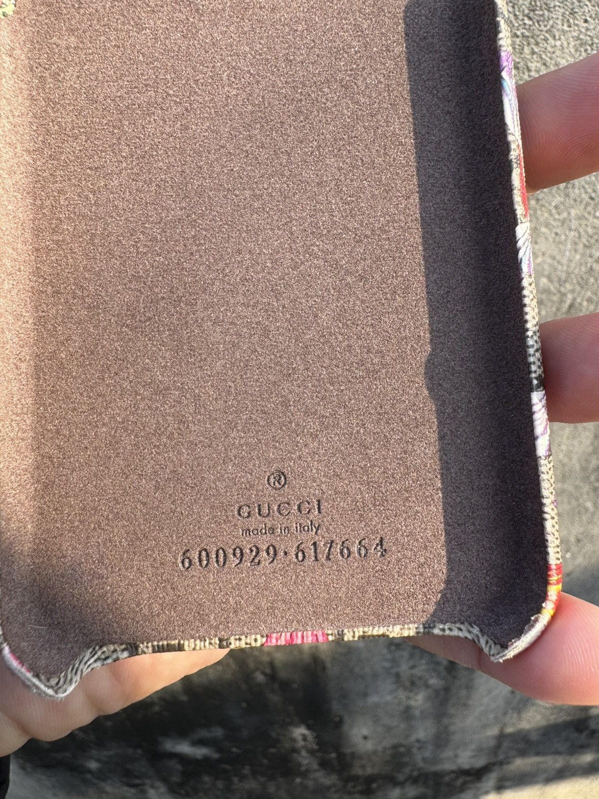 Gucci Gucci Floral iPhone XS max phone case Size ONE SIZE - 4 Thumbnail