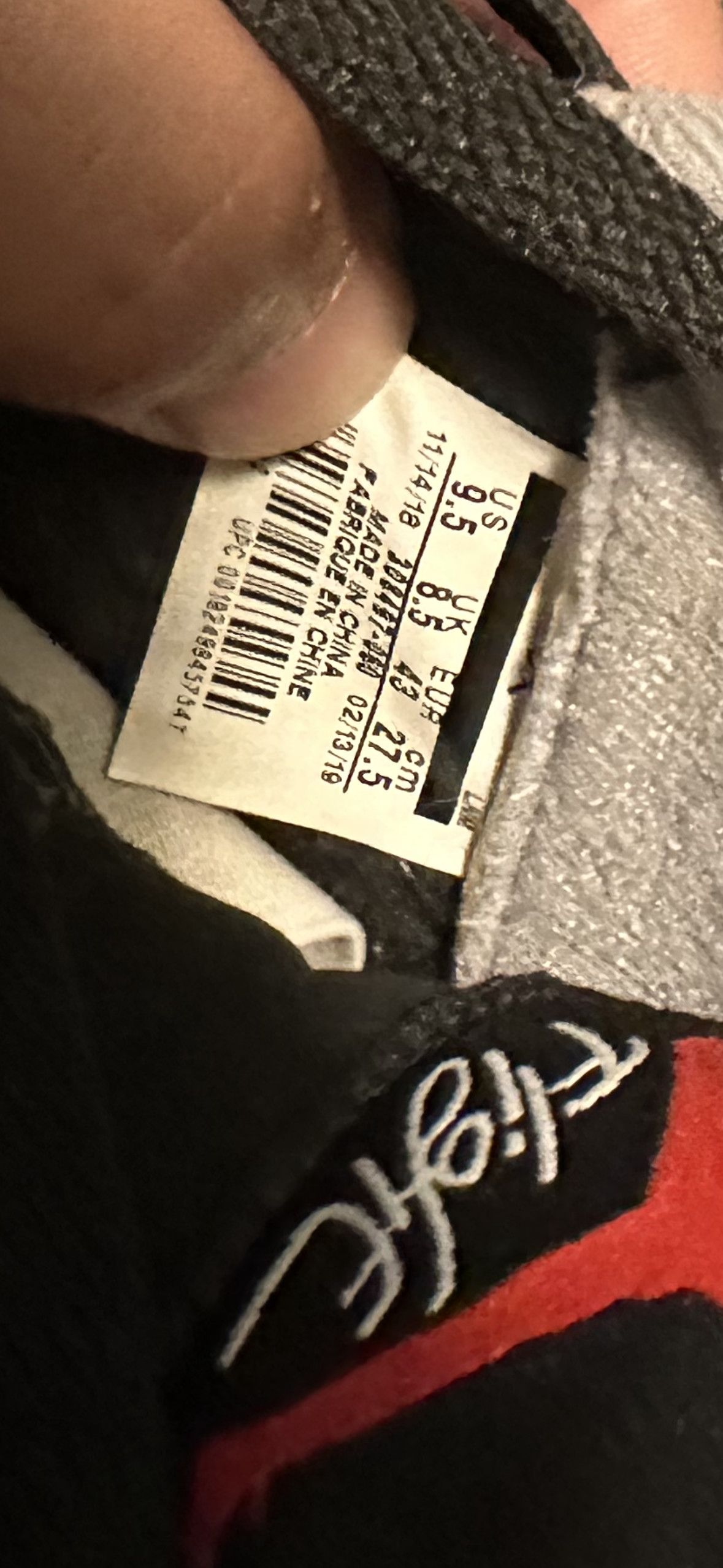 Jordan Brand Air Jordan Retro 4 Bred Size US 9.5 / EU 42-43 - 7 Thumbnail
