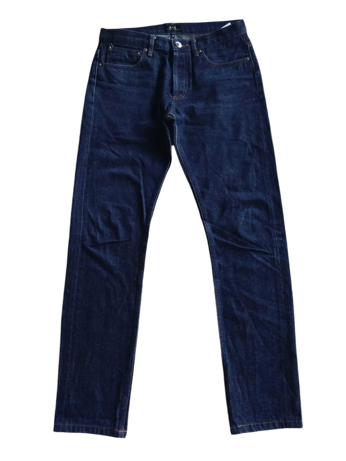 Japanese Brand A.P.C Redline Button Fly Selvedge Denim Jeans Size US 30 / EU 46 - 1 Thumbnail