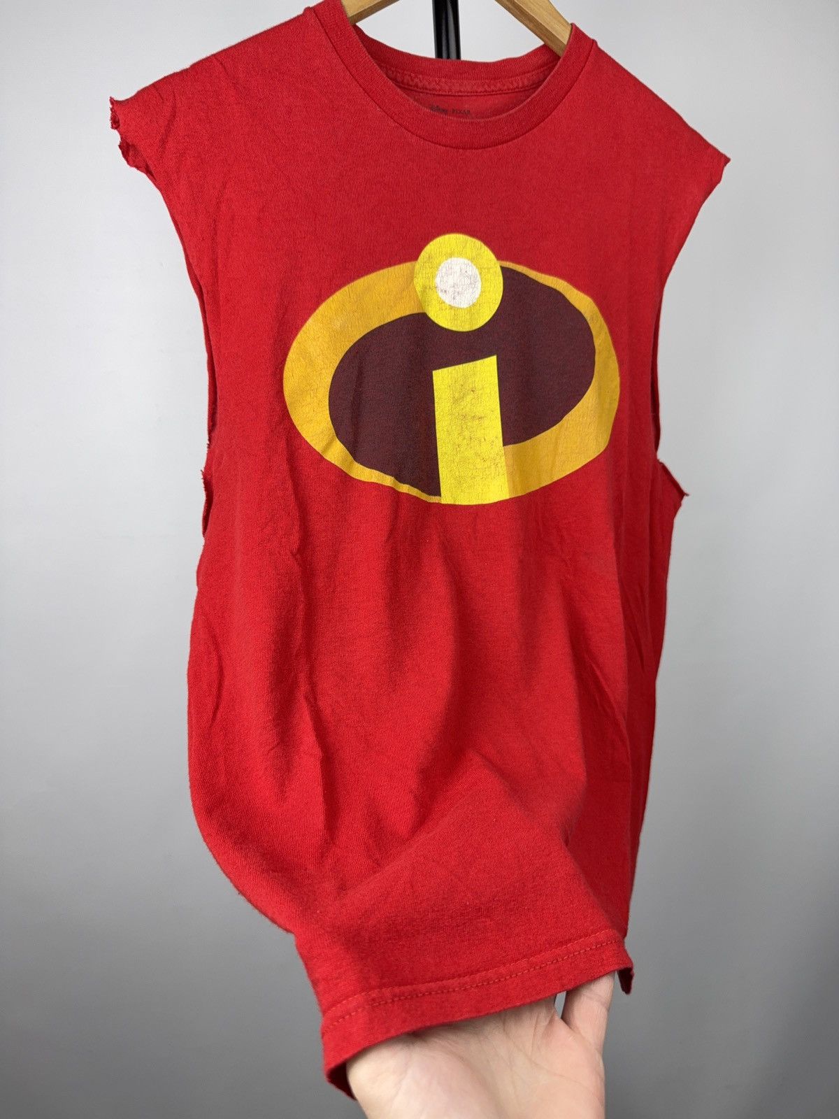 Disney Disney Pixar Incredibles Cutoff Tank Tee Custom Sleeveless Size US M / EU 48-50 / 2 - 2 Thumbnail