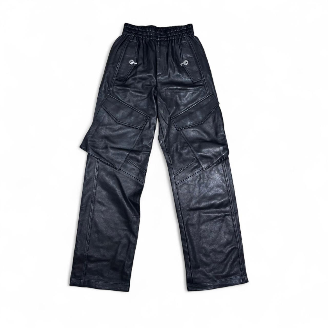 Dion Lee Dion Lee Black Lamb Leather Pants Size 27" / US 4 / IT 40 - 1 Thumbnail