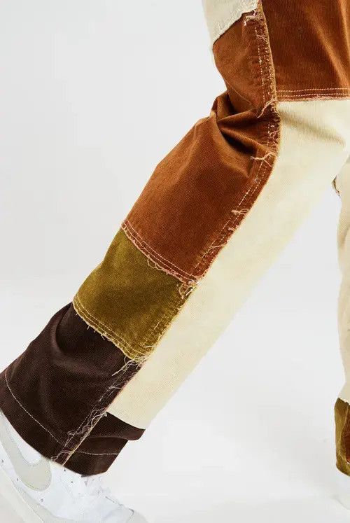 Japanese Brand × Vintage patchwork pants Size US 30 / EU 46 - 2 Thumbnail