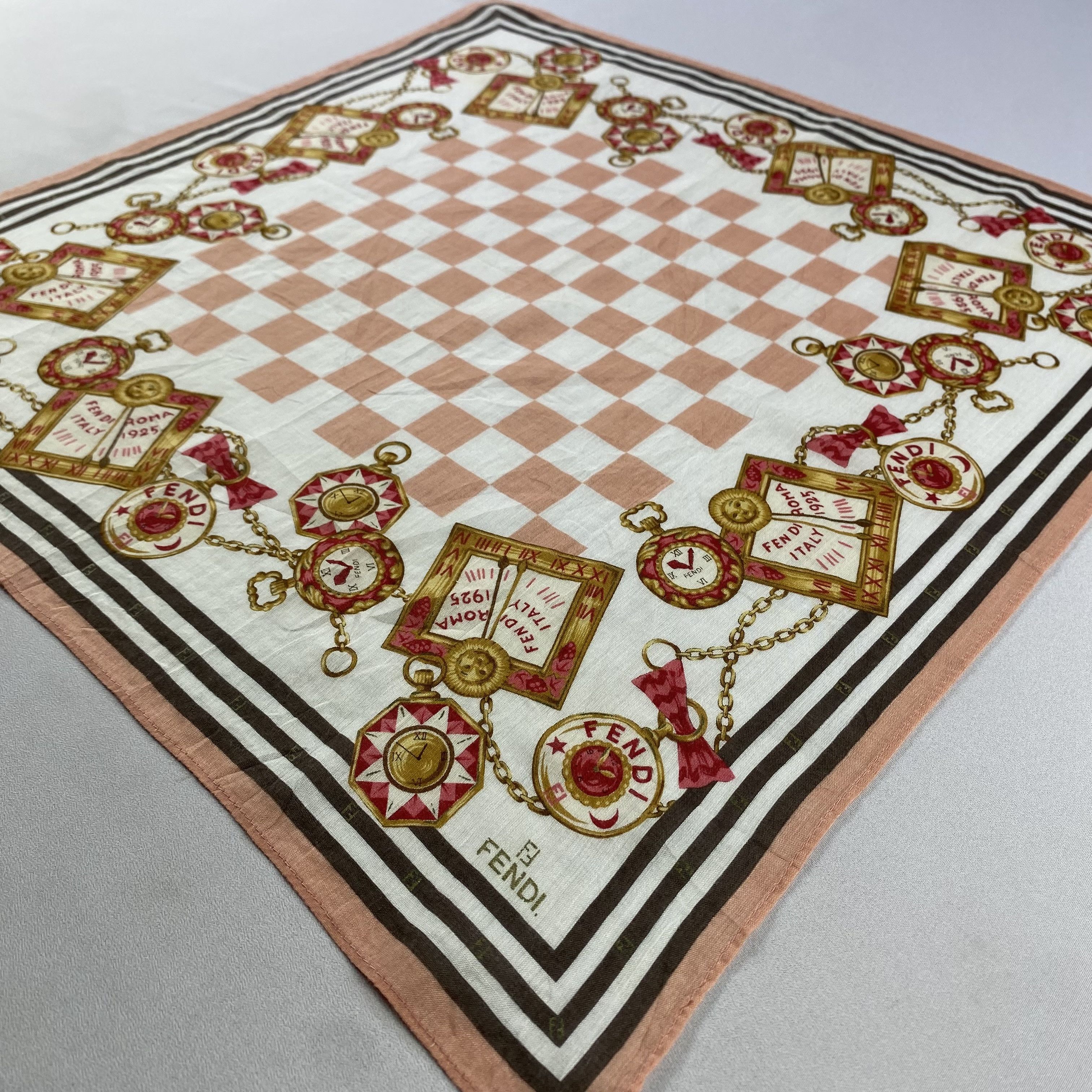 Vintage Fendi Bandana/ Handkerchief / Neckerchief Size ONE SIZE - 2 Thumbnail