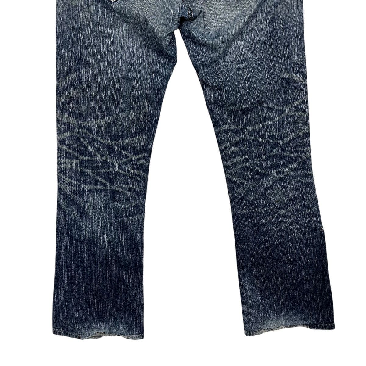 Japanese Brand Vintage Edwin Faded Denim Jeans Size 32" / US 10 / IT 46 - 10 Thumbnail