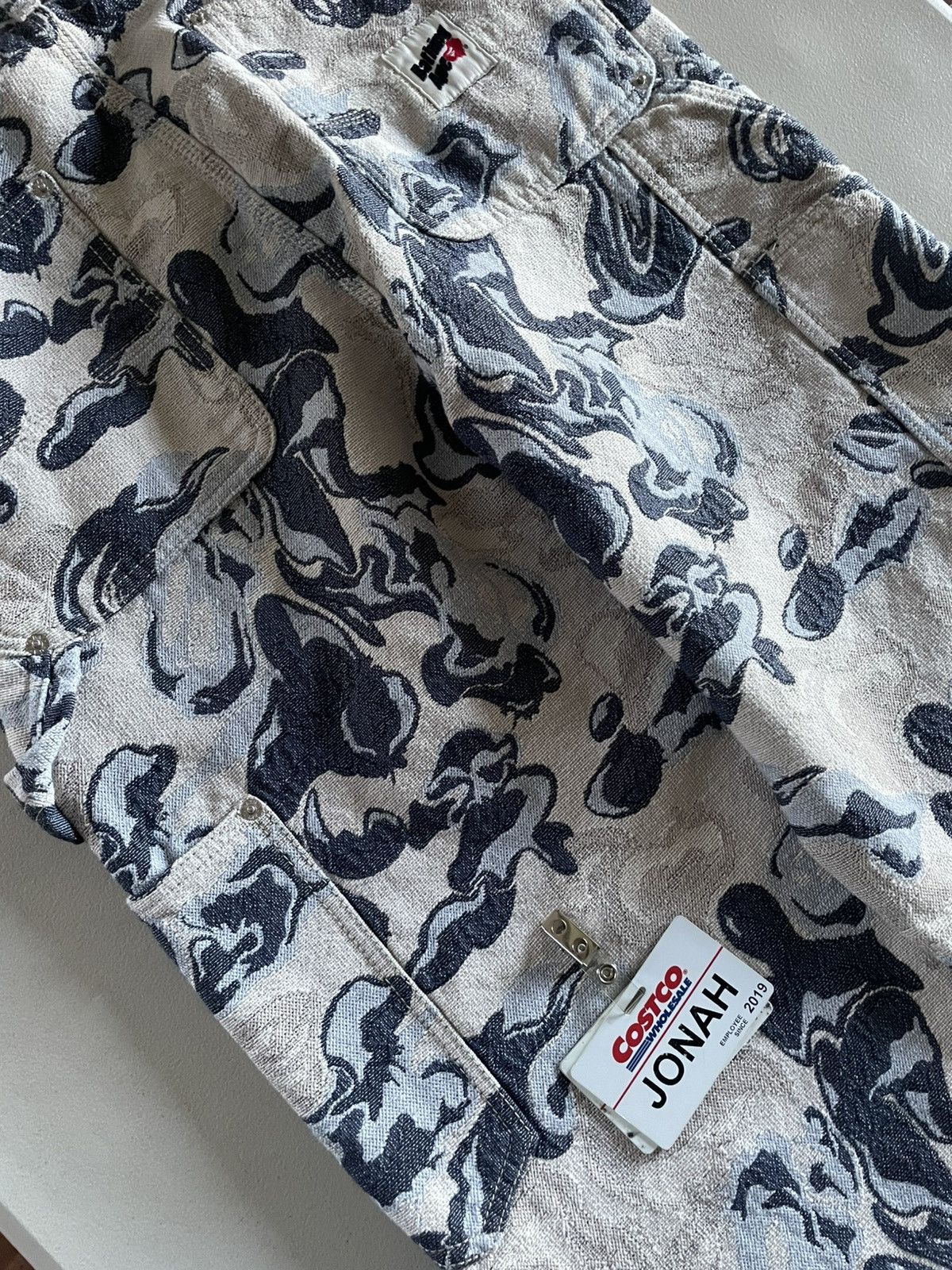 Bape A Bathing Ape Art Camo Gobelin Work Pants Size US 32 / EU 48 - 16 Thumbnail