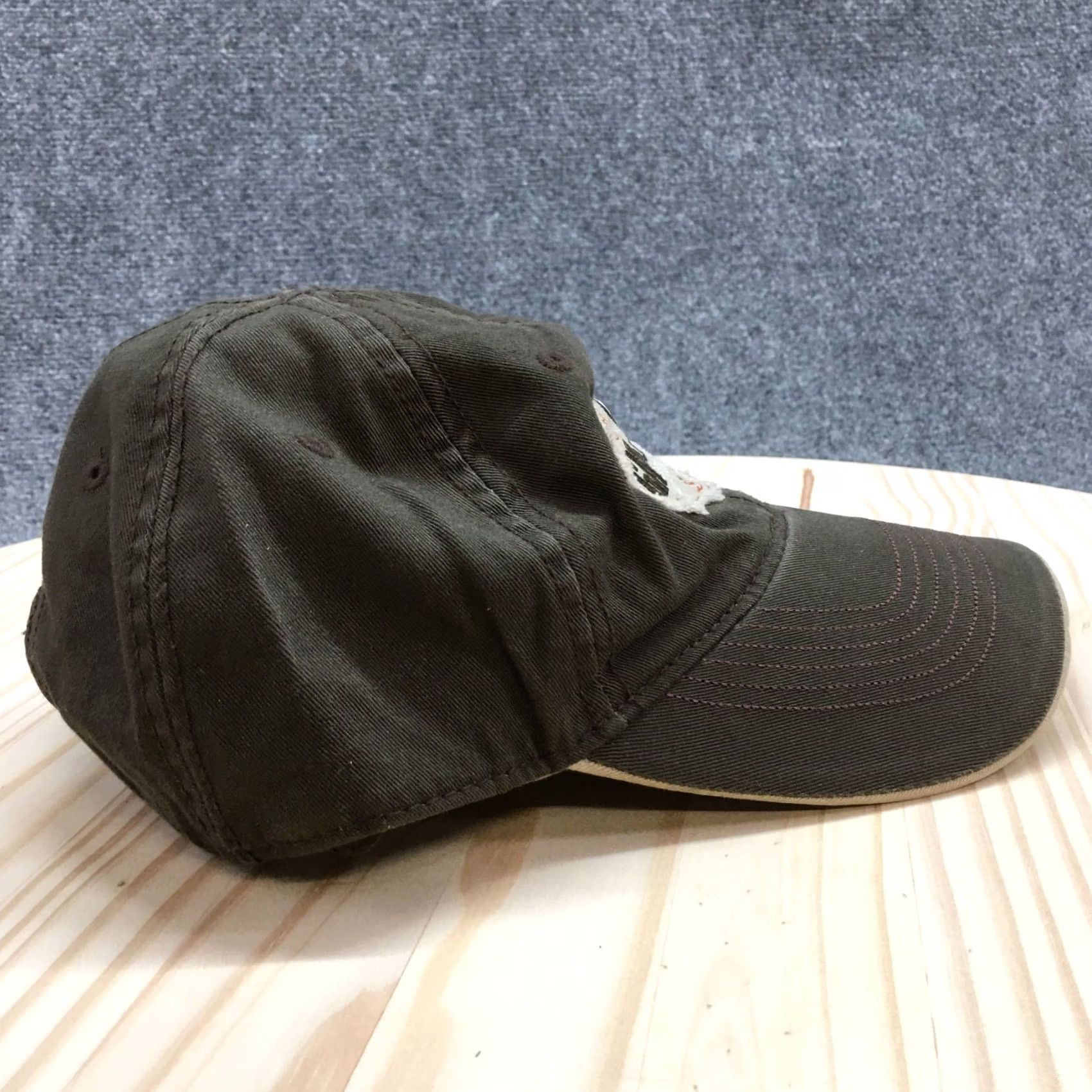 Logo 7 Gander Mountain Baseball Cap Hat Mens OS Adjustable Curved Brim Embroidered Logo Brown Size ONE SIZE - 5 Thumbnail