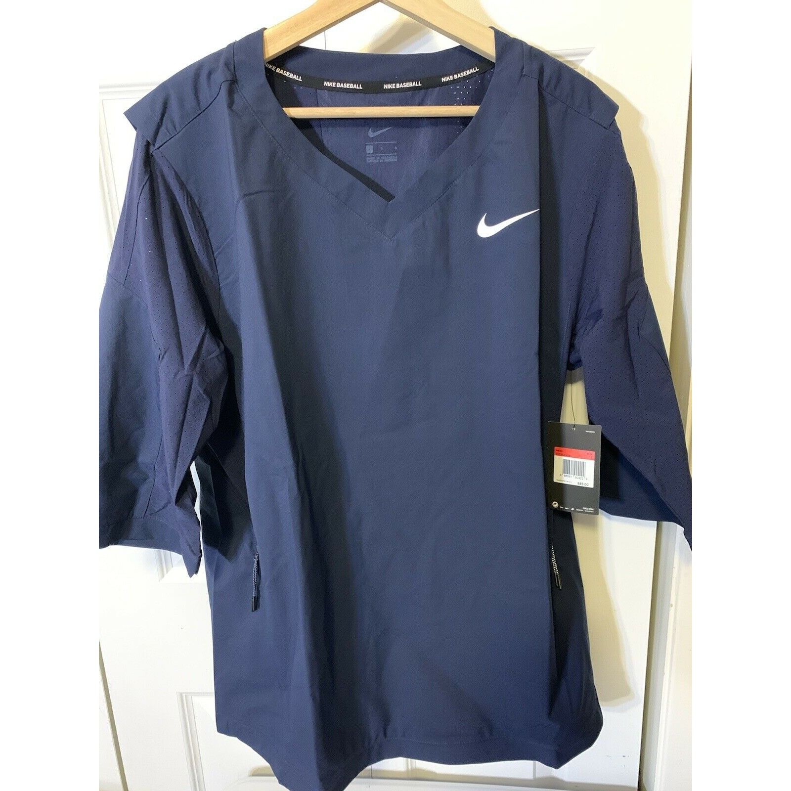 Nike New $85 Nike Hot Baseball Jacket Short Sleeve Mens Sz L 8973 Size US L / EU 52-54 / 3 - 1 Thumbnail