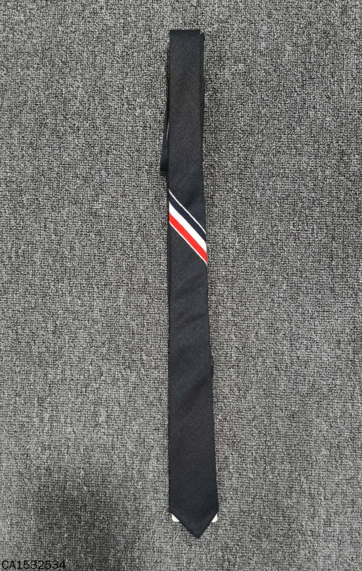 Thom Browne Thom Browne gray stripe tie 99new Size ONE SIZE - 4 Thumbnail