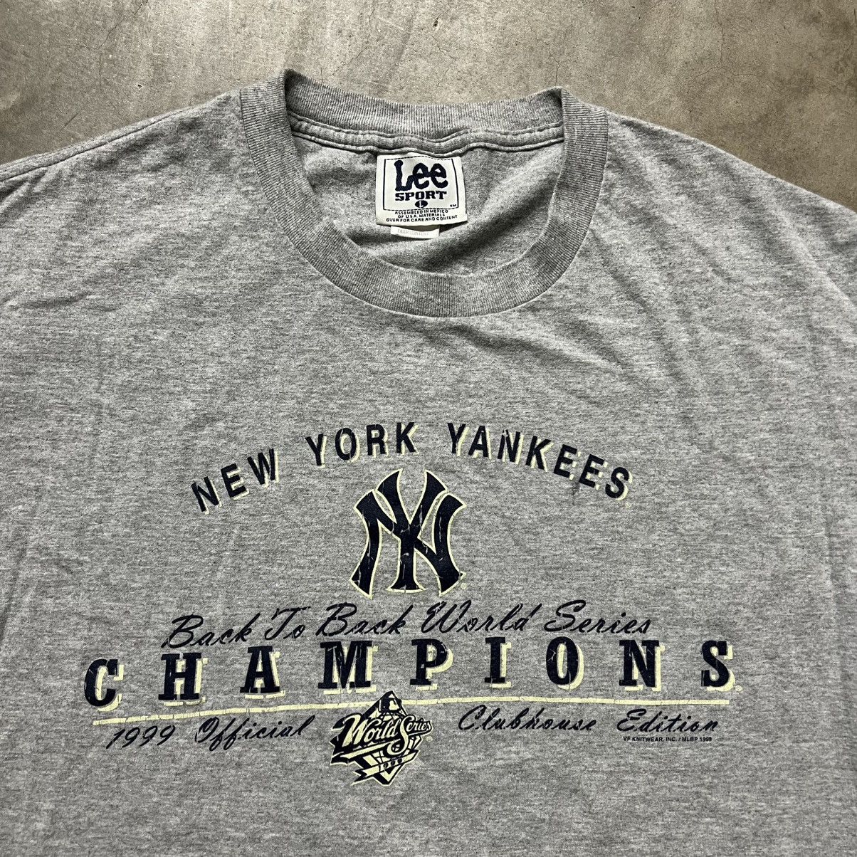 MLB × New York Yankees × Vintage Vintage 1999 MLB New York Yankees Baseball Graphic T-Shirt Size US L / EU 52-54 / 3 - 2 Thumbnail