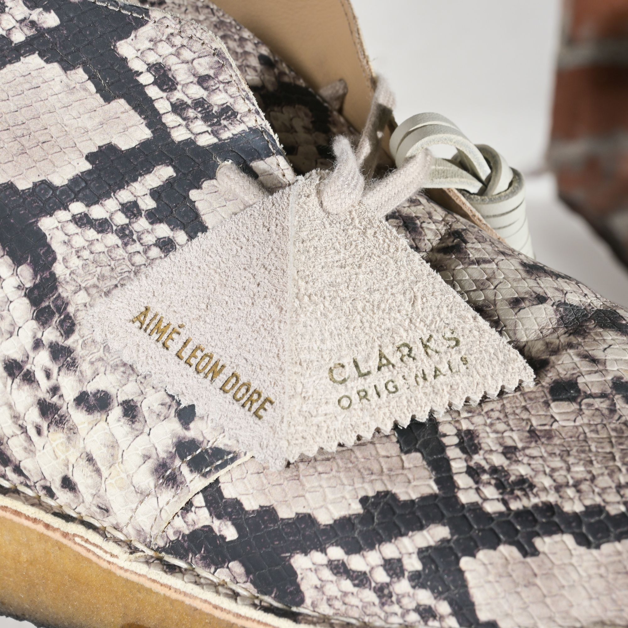 Aime Leon Dore Snake Skin Boots x Clarks Desert Boot ALD Men\'s Size 10 Rare Aime Leon Dore x Clarks Originals Snakeskin Desert Boot Mens main image 3
