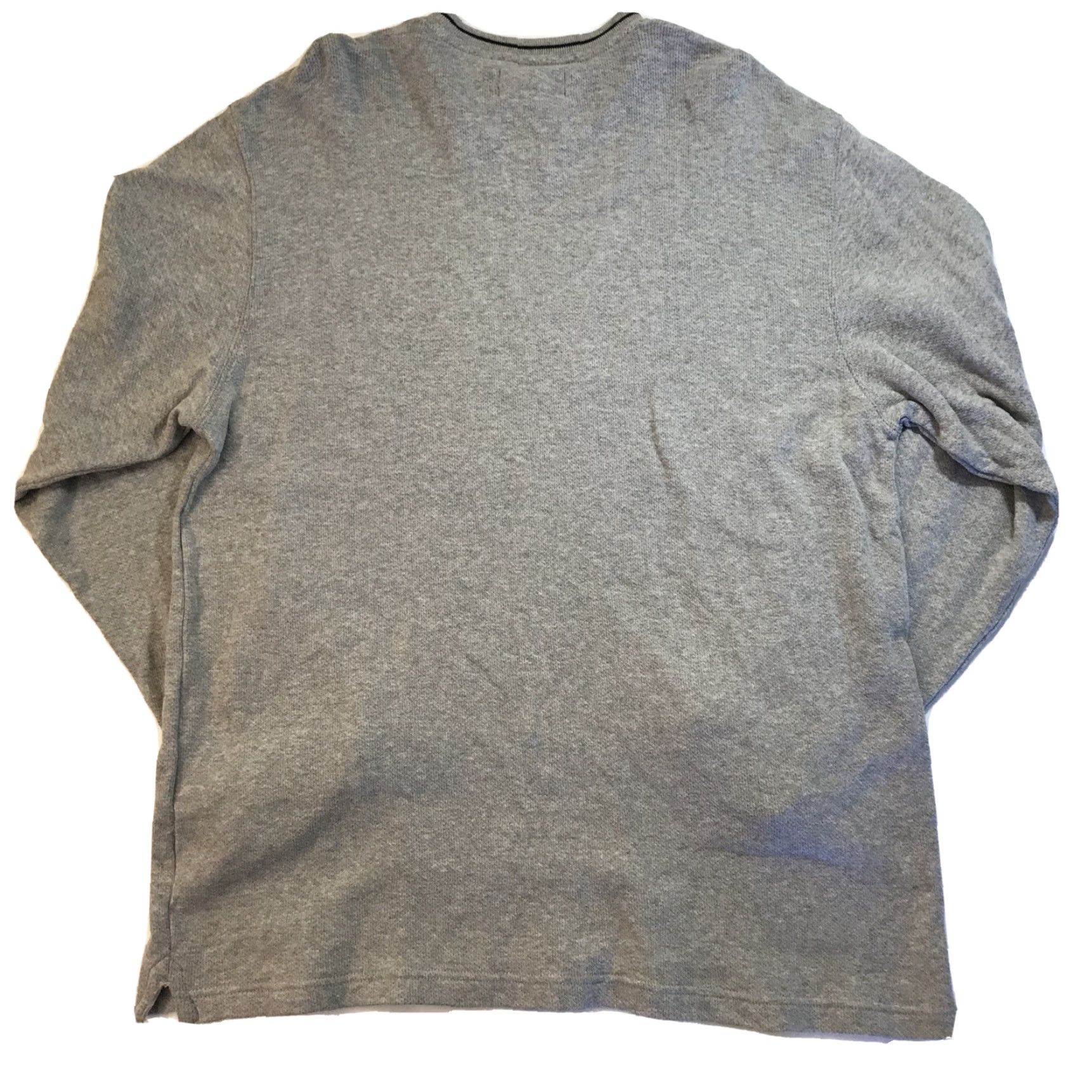 Ralph Lauren VINTAGE Chaps Ralph Lauren Sweater L Gray Embroidered V-Neck Pullover Mens Streetwear Size US L / EU 52-54 / 3 - 7 Thumbnail