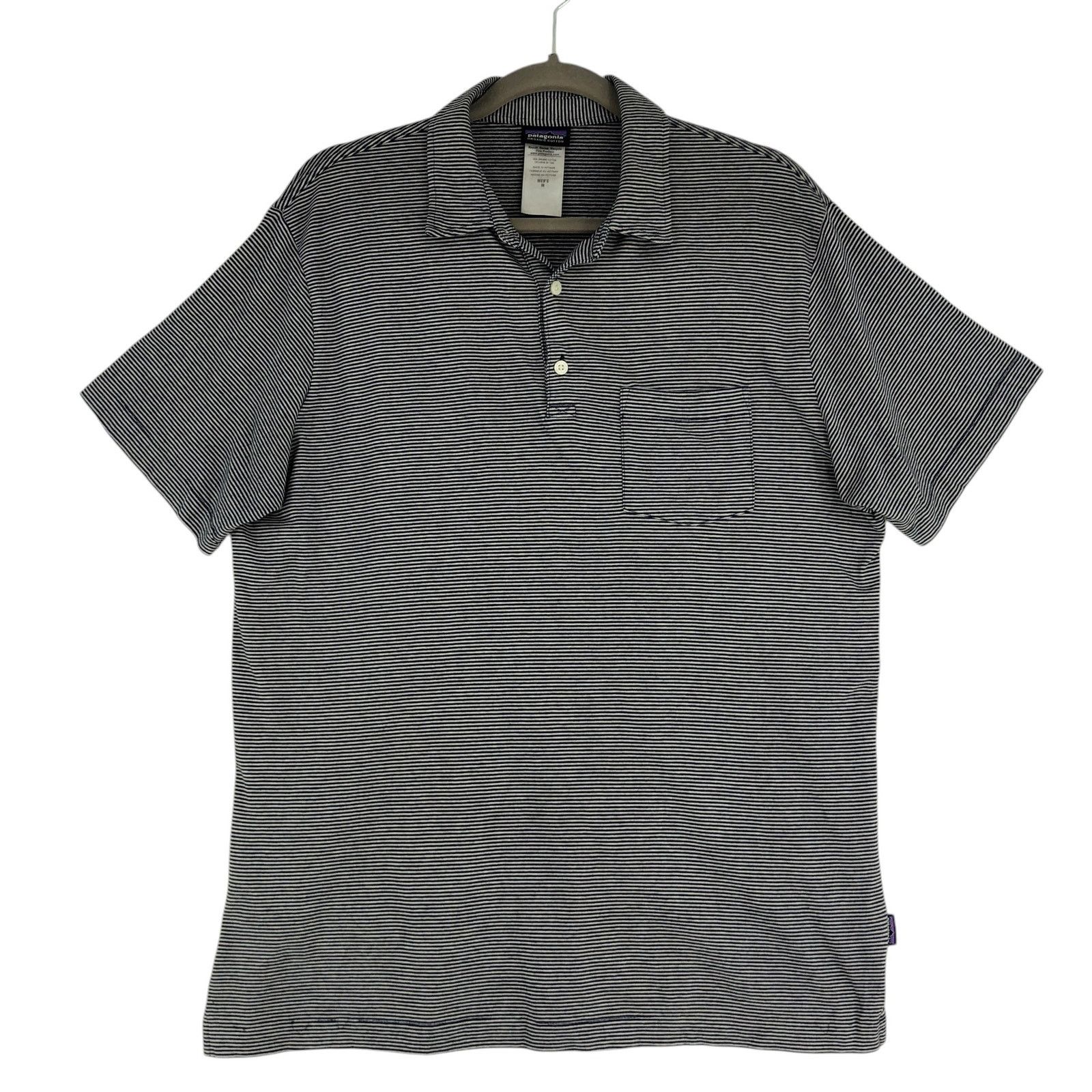 Patagonia Patagonia M Shirt Polo Squeaky Clean Striped *TINY FLAW Size US M / EU 48-50 / 2 - 1 Thumbnail