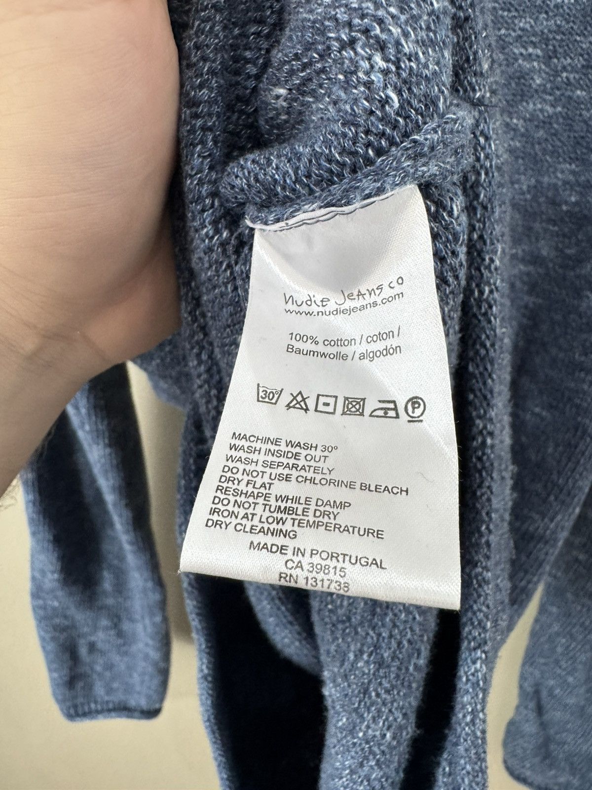 Nudie Jeans Nudie Jeans vintage cotton rare sweater Size US L / EU 52-54 / 3 - 4 Thumbnail