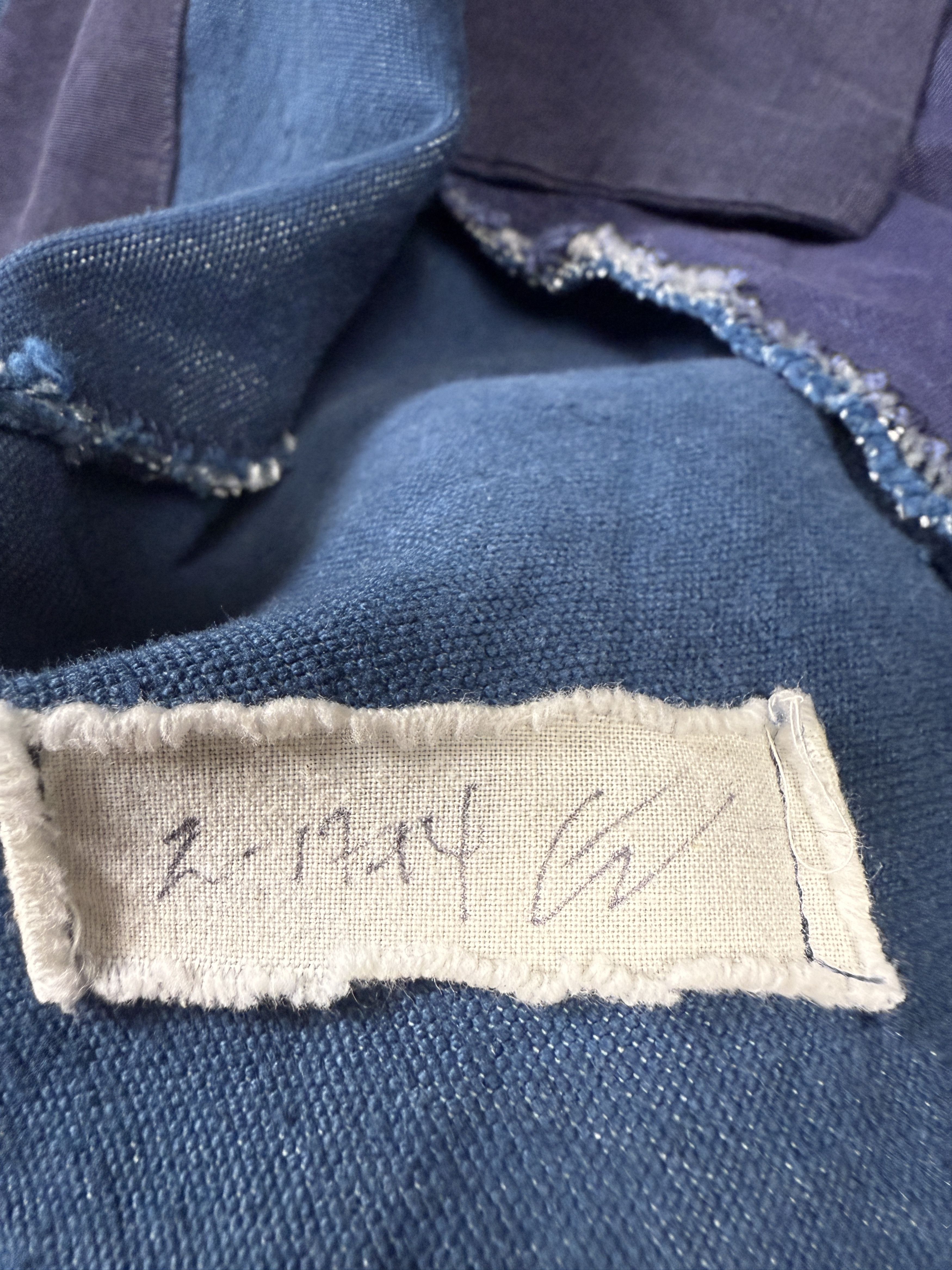 Greg Lauren Greg Lauren 2014 Hand Dyed Vintage Canvas Blazer Size L / US 10 / IT 46 - 4 Thumbnail