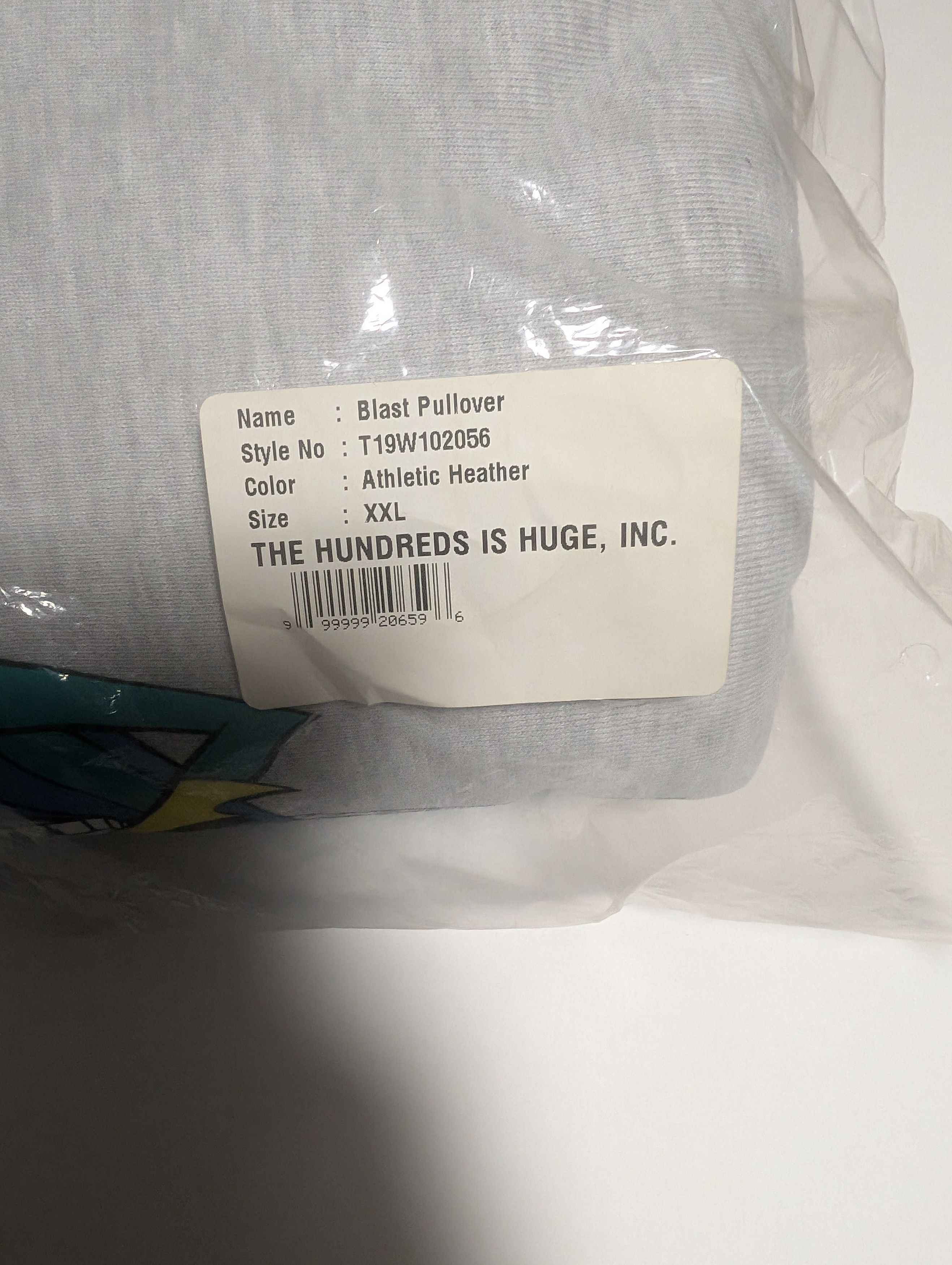 The Hundreds The Hundreds x Space Ghost "Blast" Pullover Hoodie XXL Grey Size US XXL / EU 58 / 5 - 5 Thumbnail