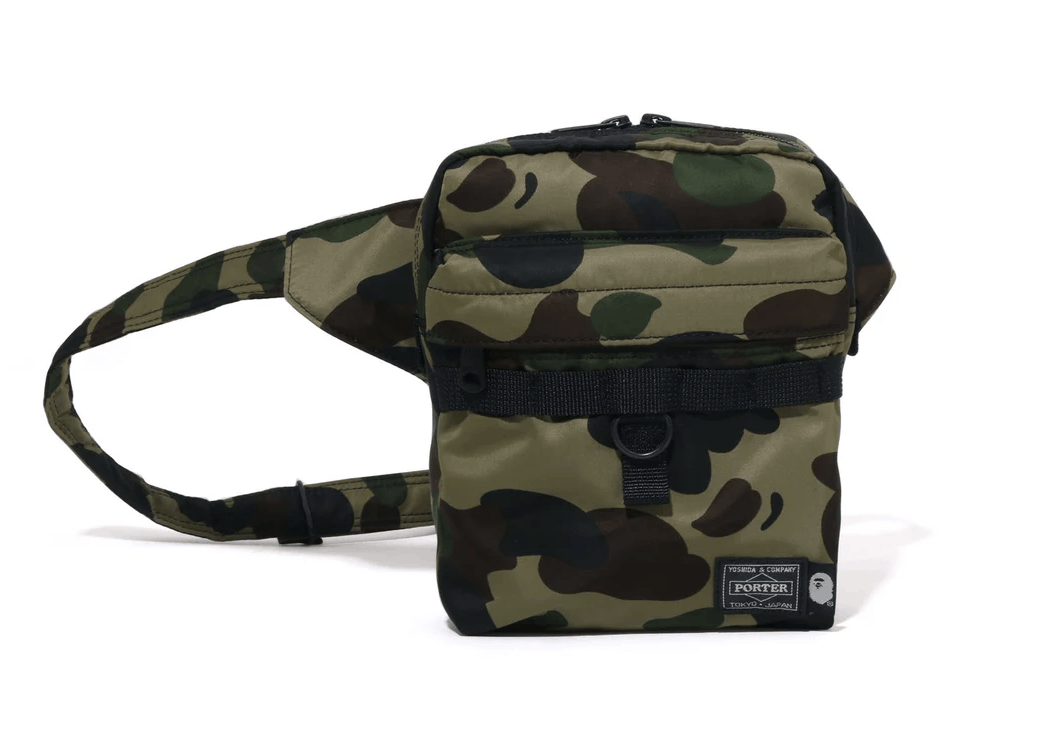 Bape × Porter Bape X Porter 1st camo waist bag | Grailed