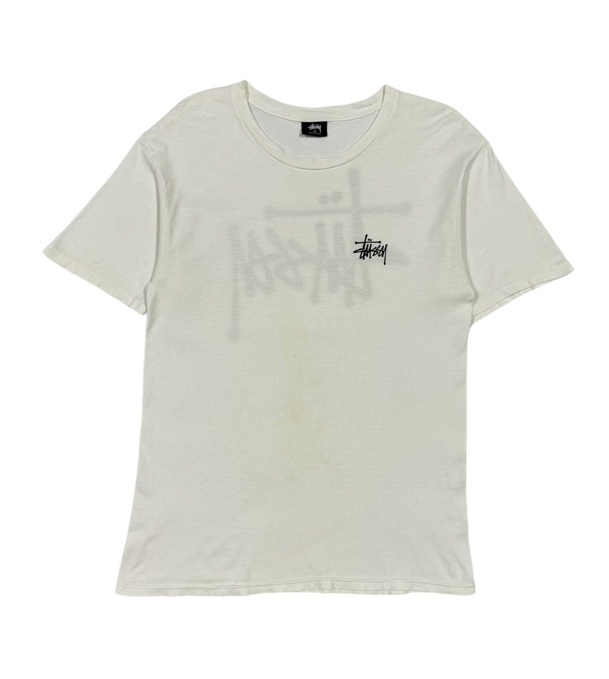 Stussy Stussy Og Basic Shadow Script Printed Tee Size US M / EU 48-50 / 2 - 2 Thumbnail