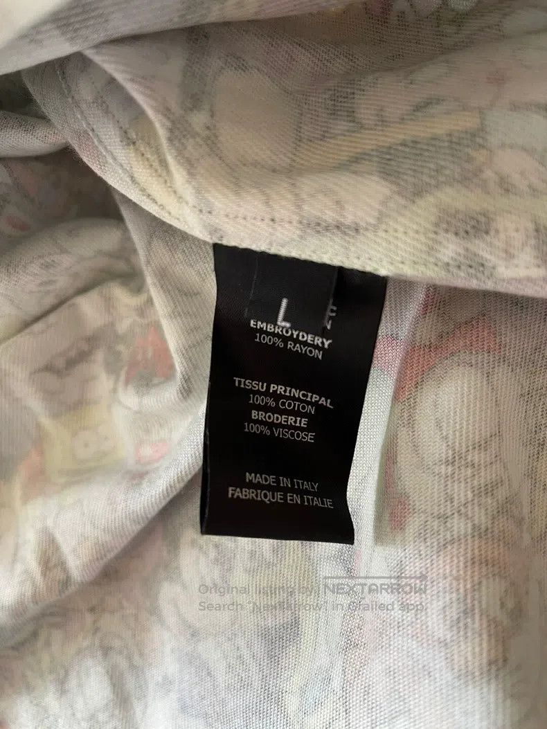 Vetements Vetements Loose Printed Cotton Shirt Size L / US 10 / IT 46 - 8 Thumbnail