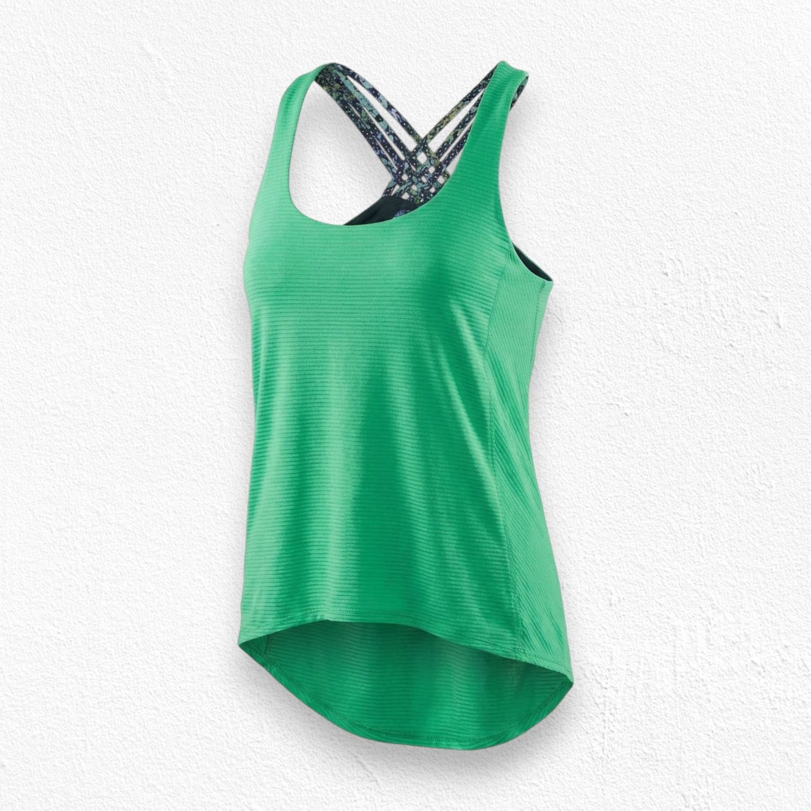 Lululemon Lululemon Lime Green Wild Tank Top Size 4 Size S / US 4 / IT 40 - 1 Thumbnail