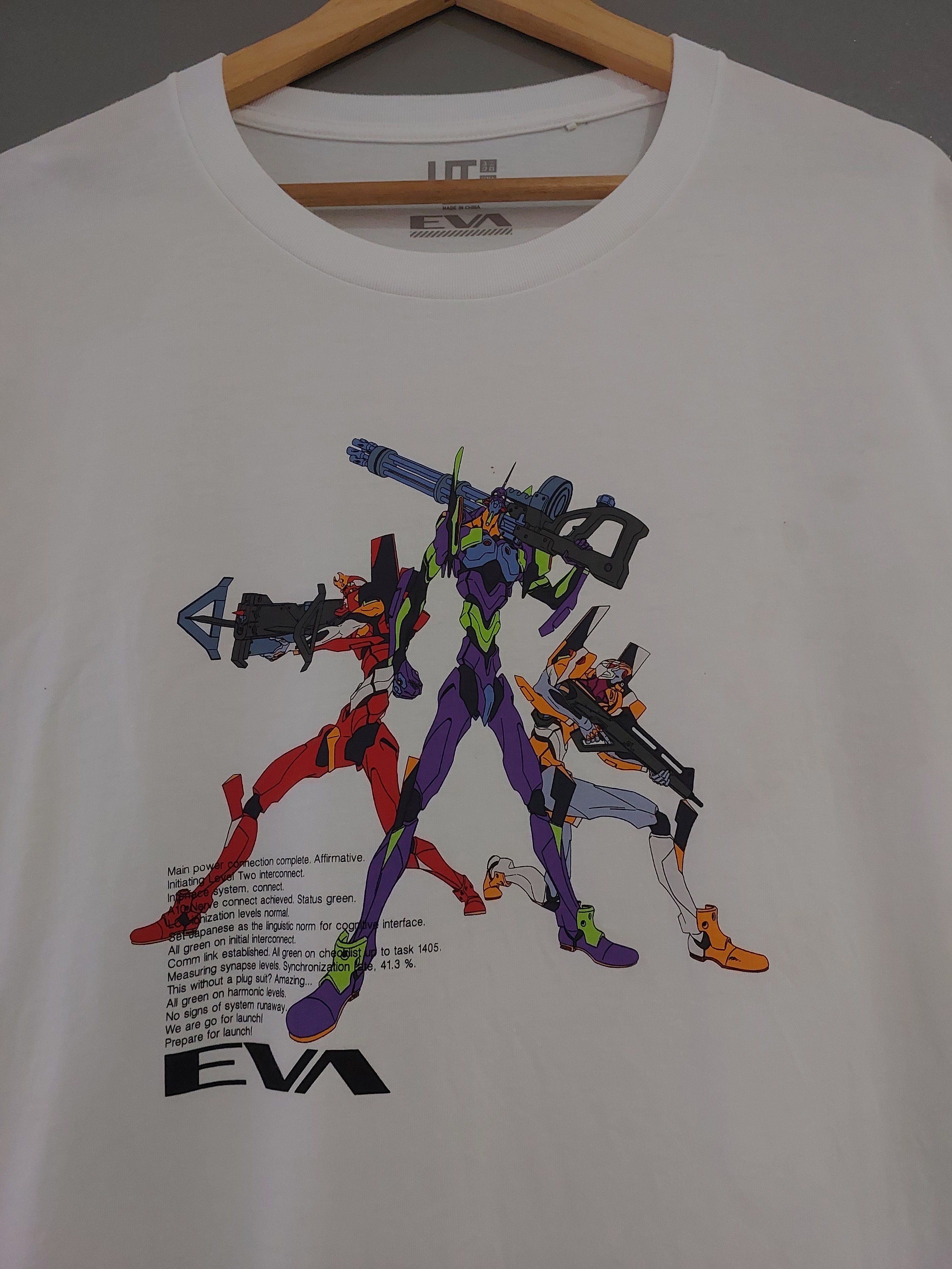 Anime EVANGELION ANIME T-SHIRT Size US XXL / EU 58 / 5 - 2 Thumbnail