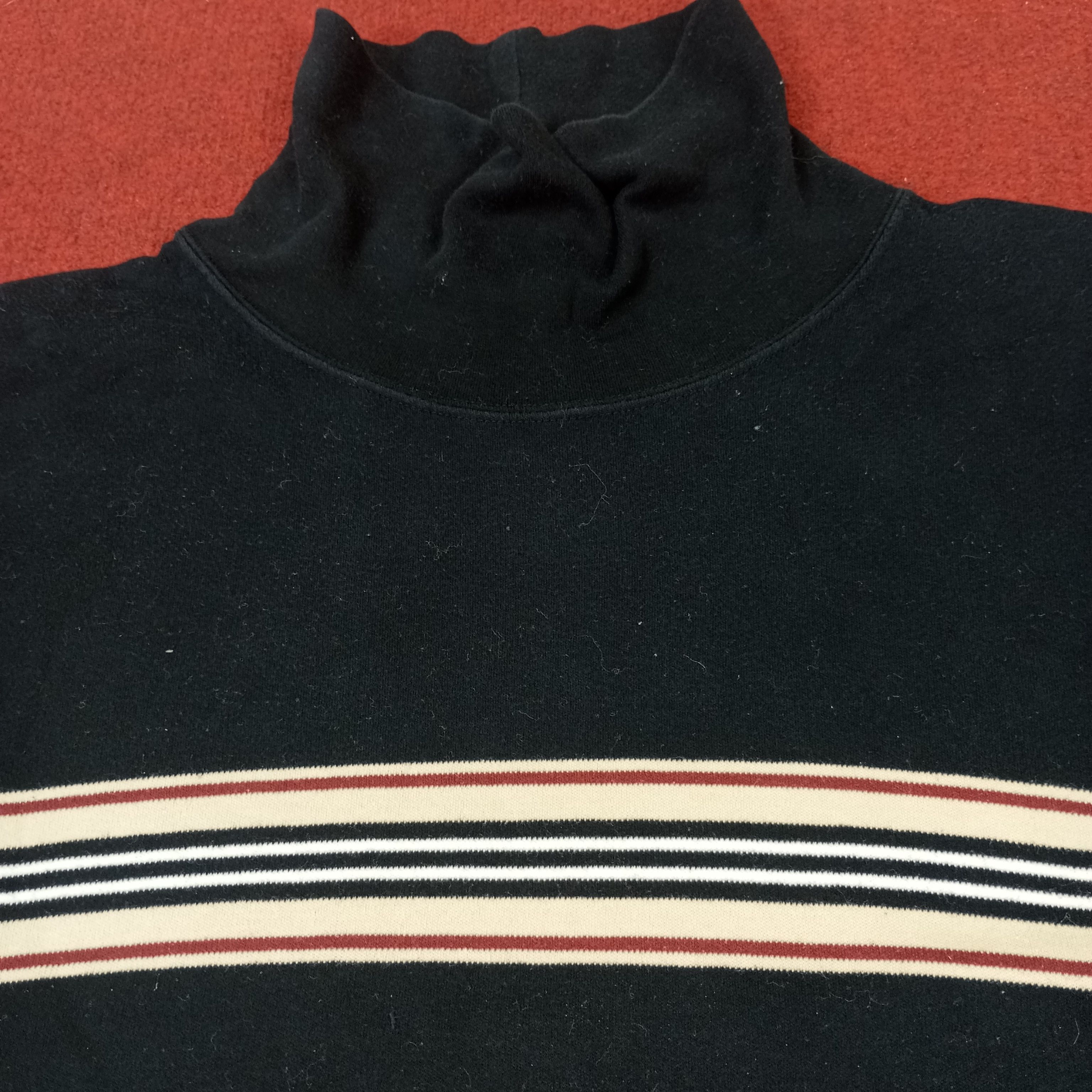 Burberry × Vintage Burberry Black Label Fashion Brand Long Sleeve Tshirt Size M / US 6-8 / IT 42-44 - 2 Thumbnail