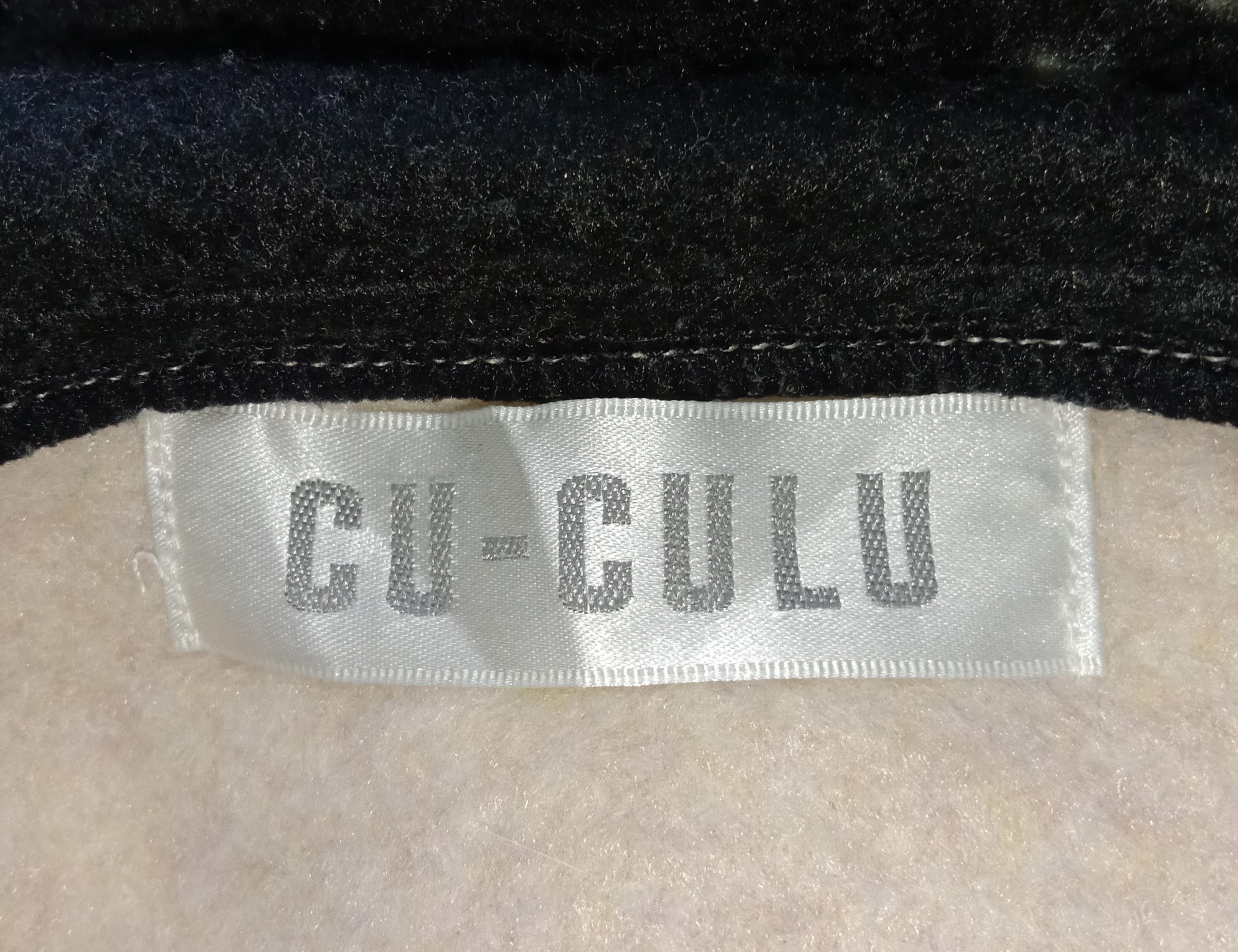 Japanese Brand Vintage CU-CULU The Best Winter Hoodie Sweatshirt Size US L / EU 52-54 / 3 - 7 Thumbnail