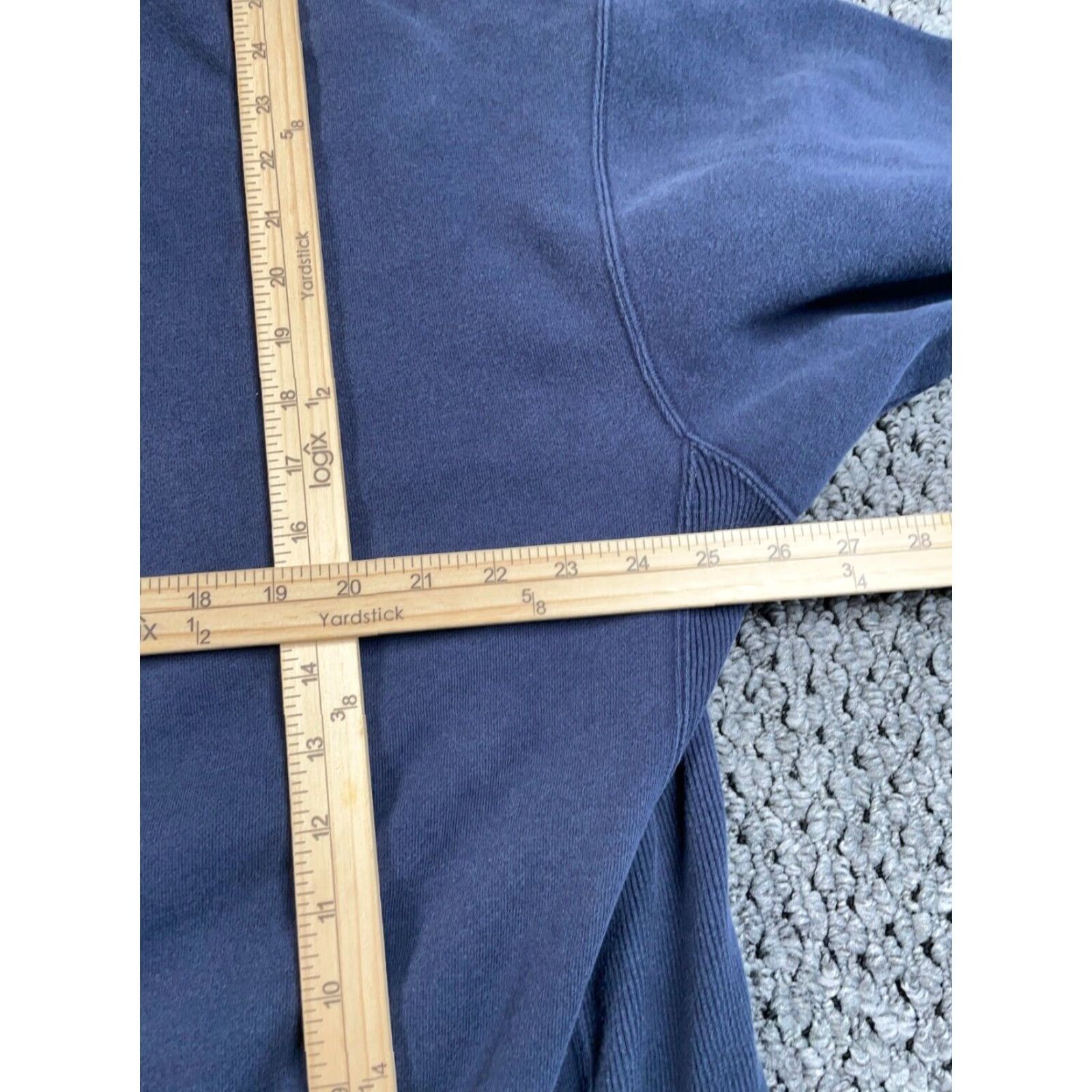 Tommy Hilfiger VTG Tommy Hilfiger Athletic Department Sweatshirt Mens XL Blue Oversized 90s Retro Graphic Print Heavyweight Cotton Blend Size US XL / EU 56 / 4 - 7 Thumbnail
