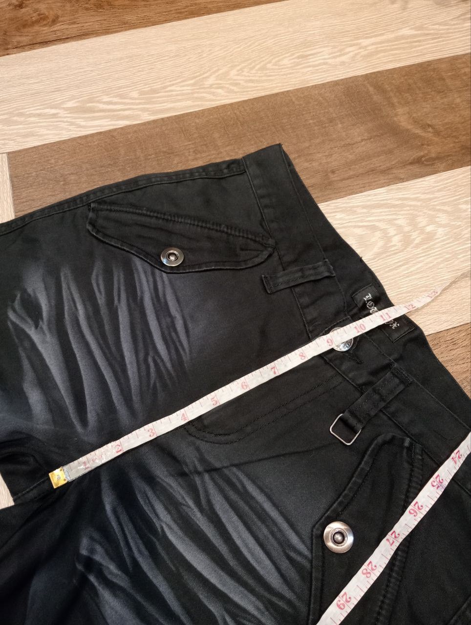 LOWBOX LOWBOX JAPAN MANY POCKET STRETCH FLARED PANTS Size US 32 / EU 48 - 12 Thumbnail